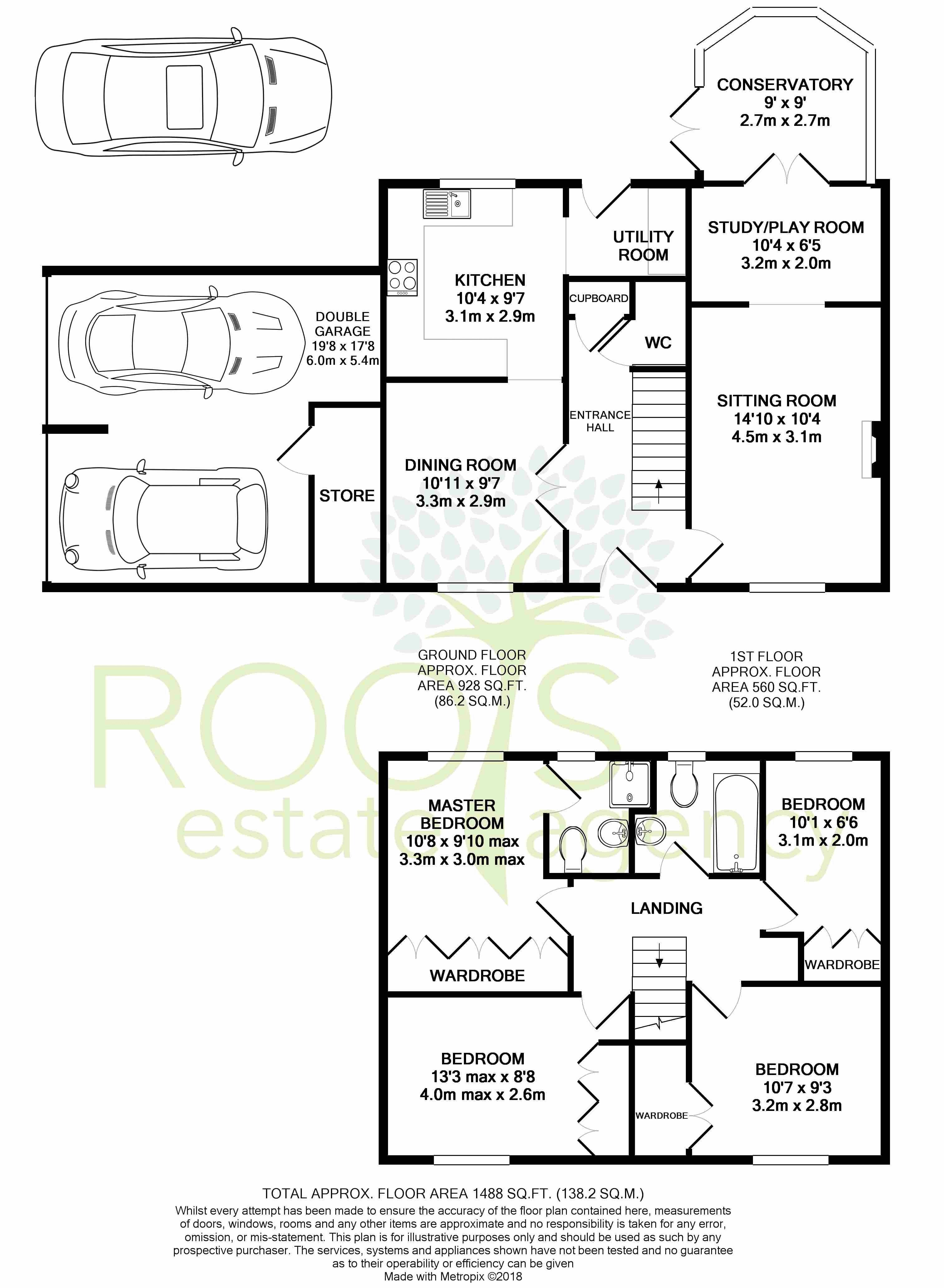 4 Bedrooms Semi-detached house for sale in Urquhart Road, Thatcham RG19