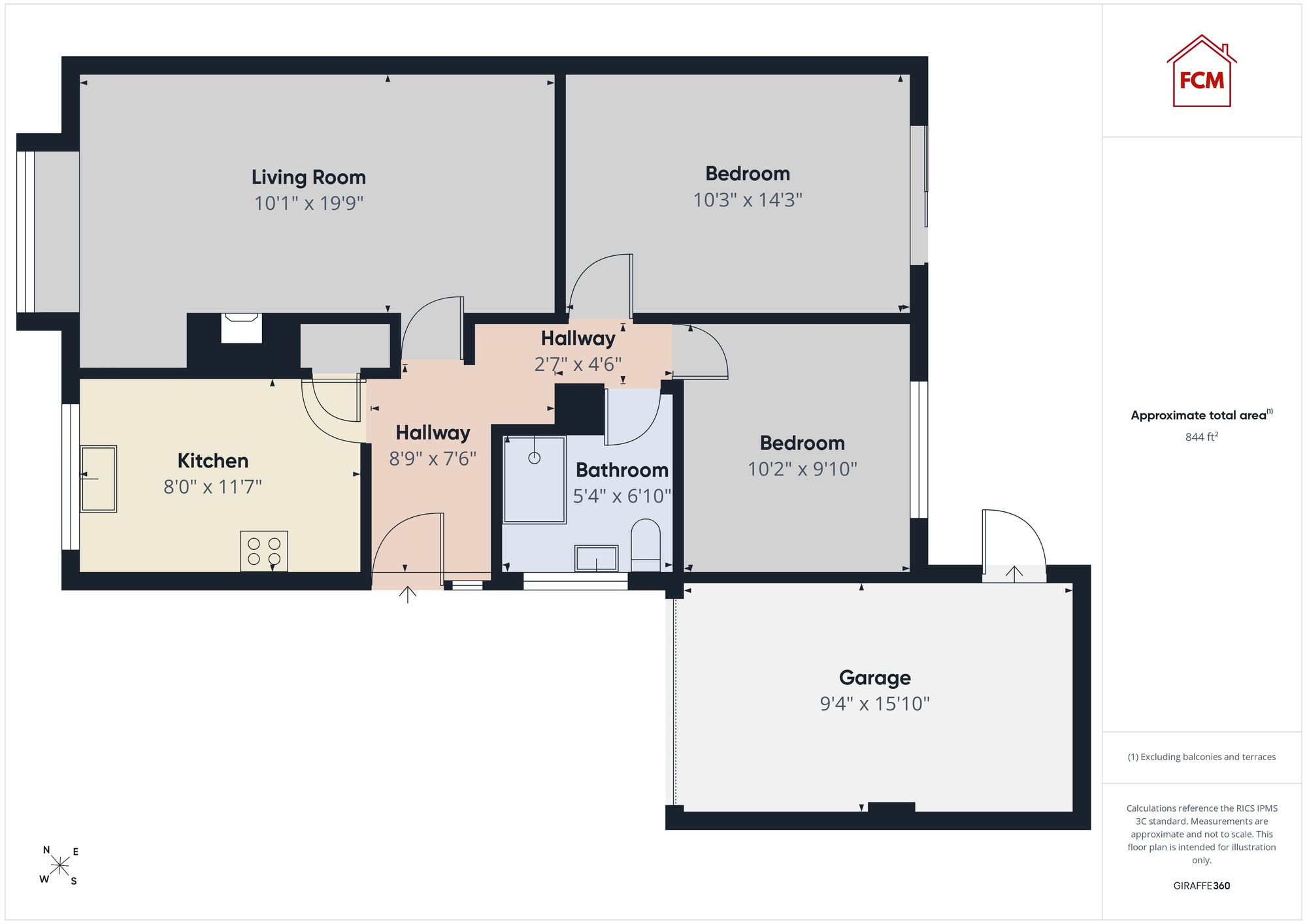 9 Lonsdale View, Maryport floorplan
