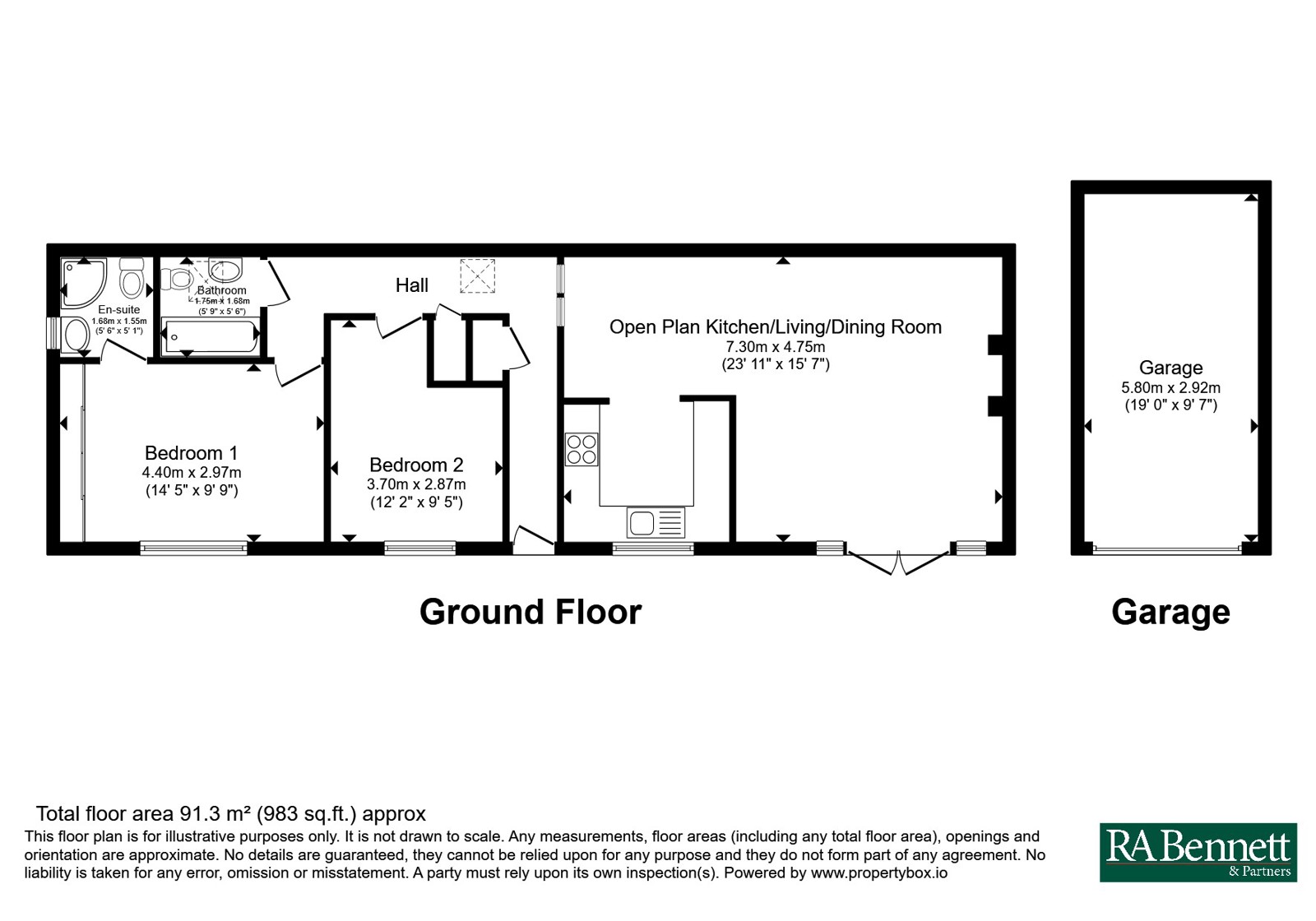 4, Sherbourne Court, Warwick floorplan