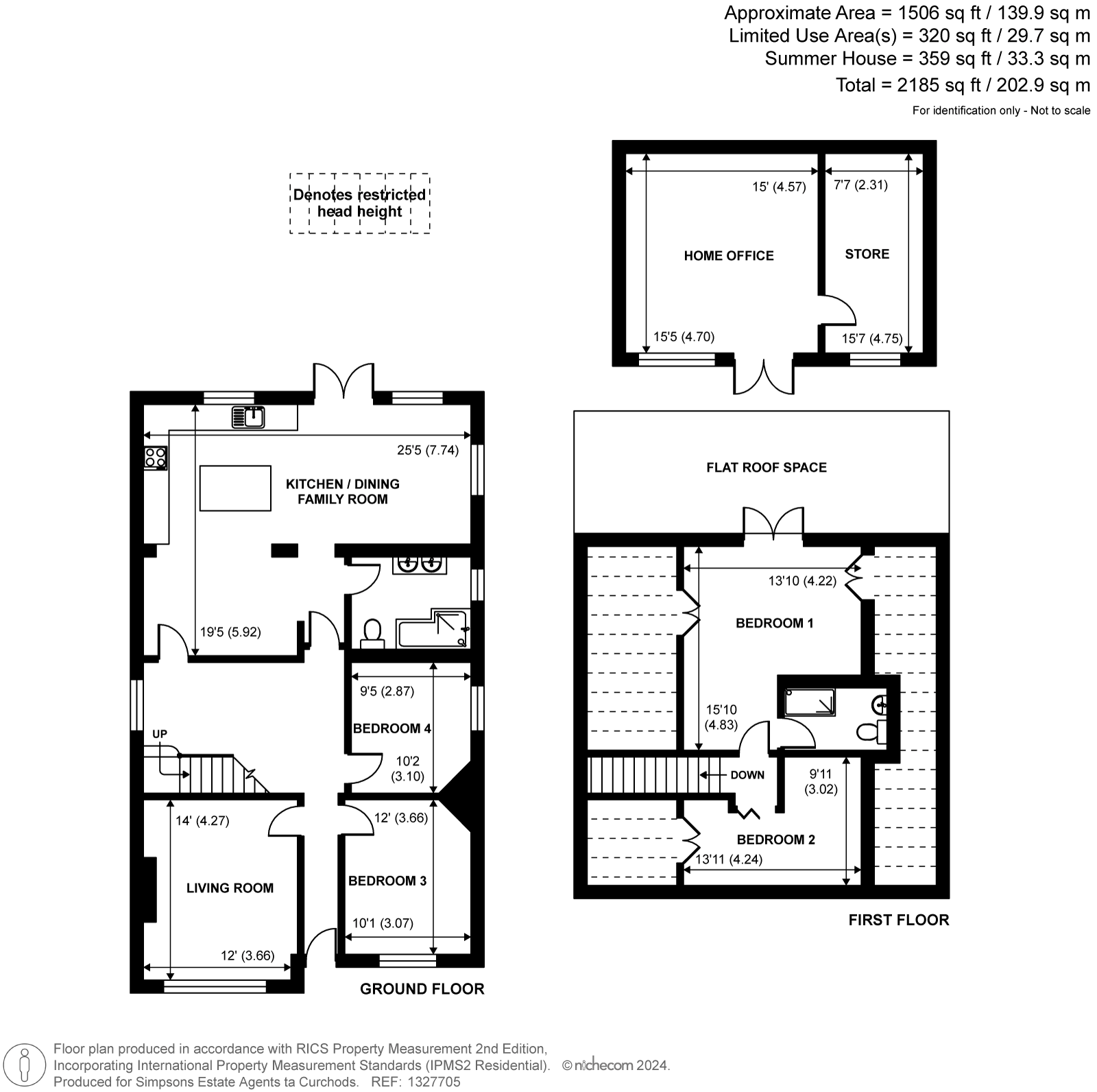 20, The Grove, Walton-On-Thames floorplan