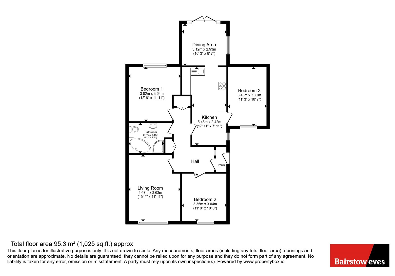 The Willows,, Caleb Hill Road, Lincolnshire floorplan