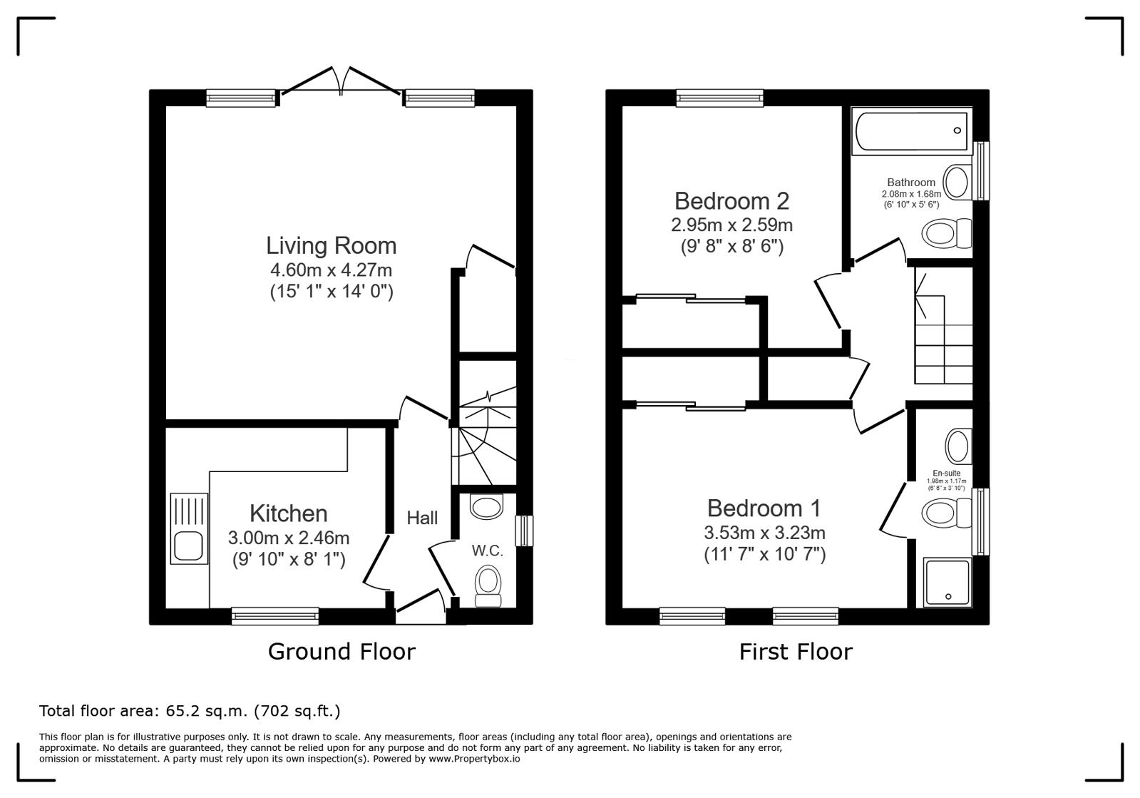 2, Salisbury Walk, Oxfordshire floorplan