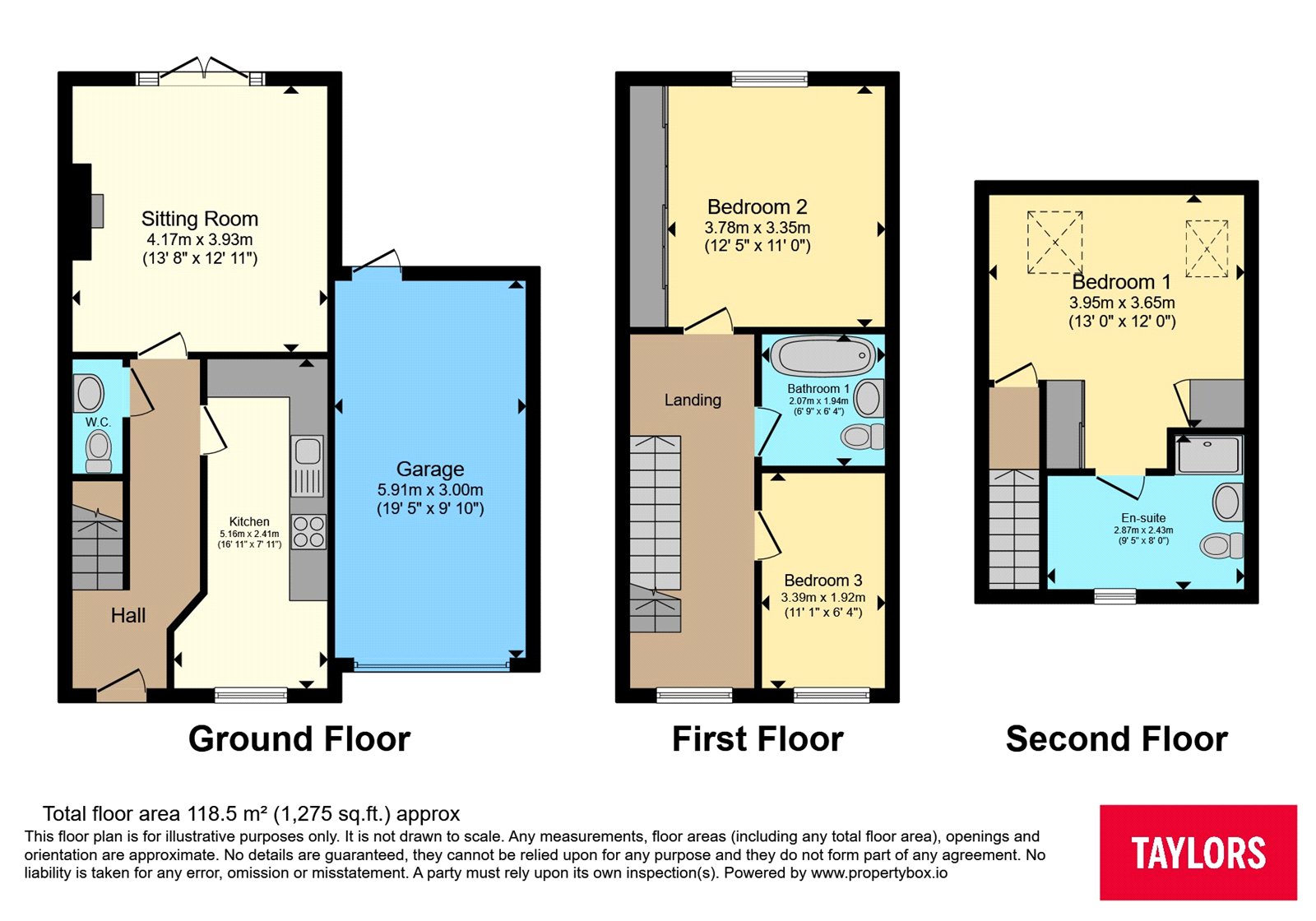 150, Thatcham Avenue, Gloucester floorplan