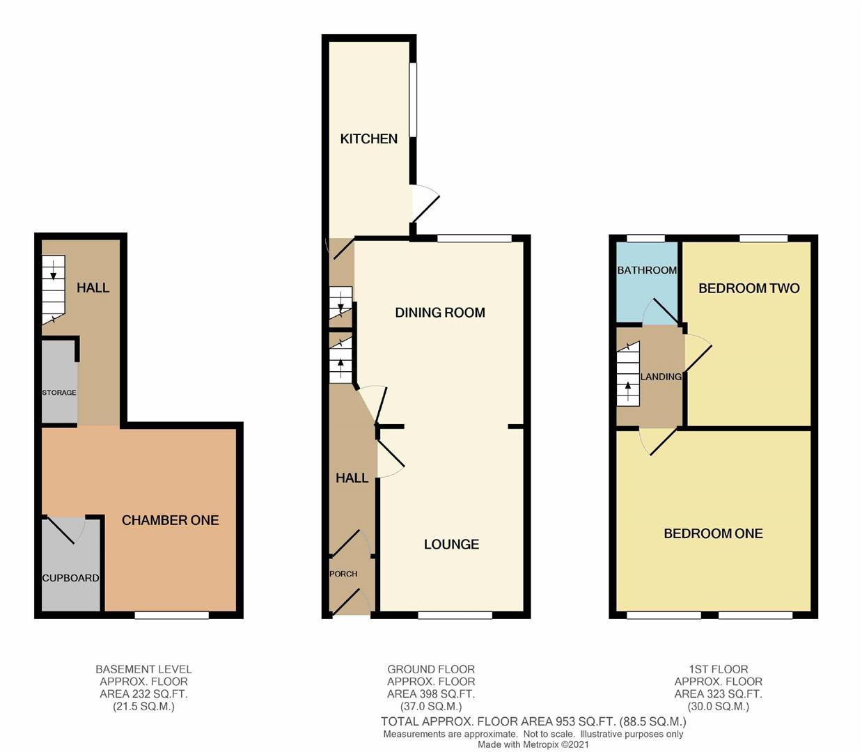 Elm Grove, Cheshire floorplan