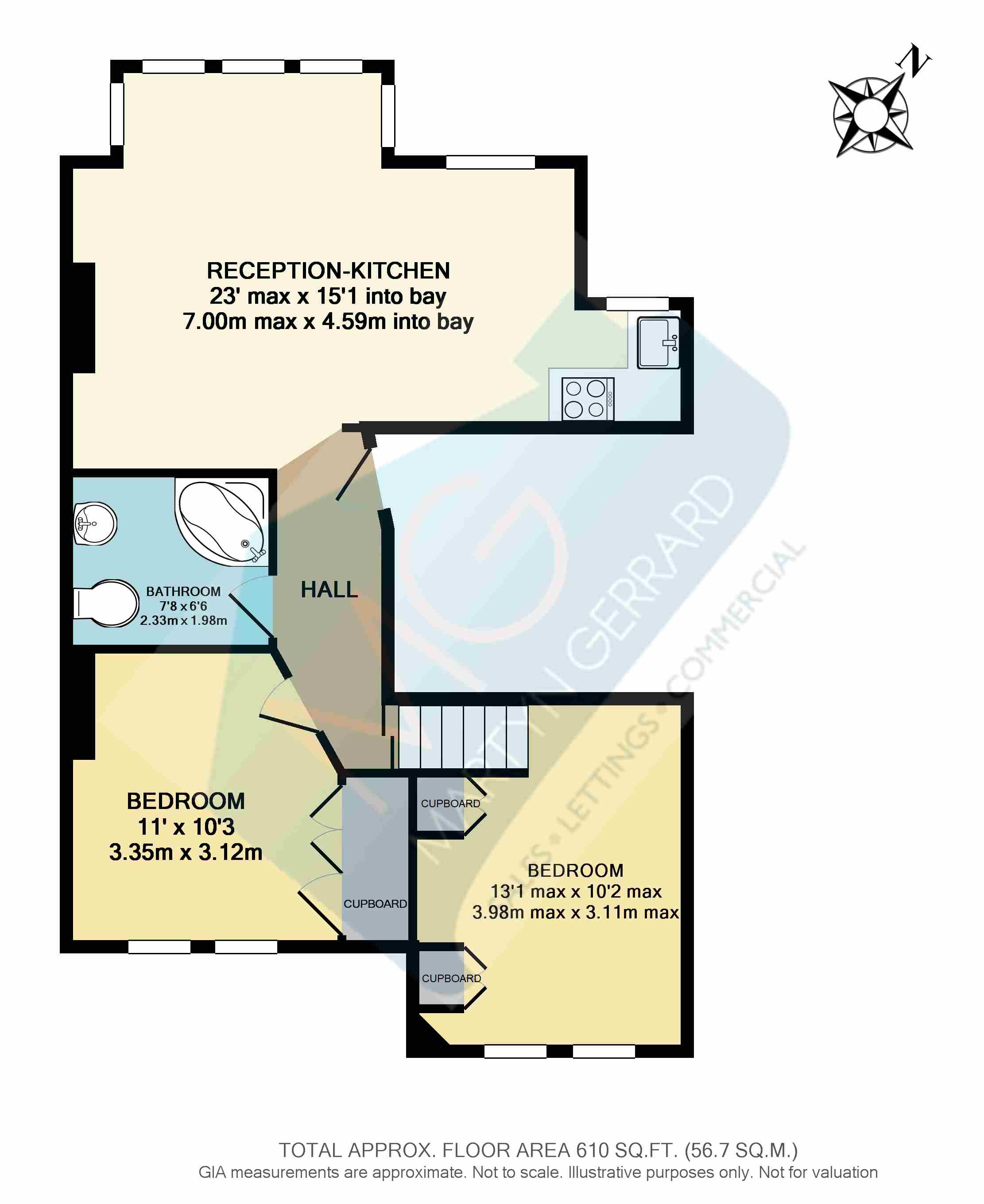 2 Bedrooms Flat for sale in Alexandra Park Road, Muswell Hill, London N10