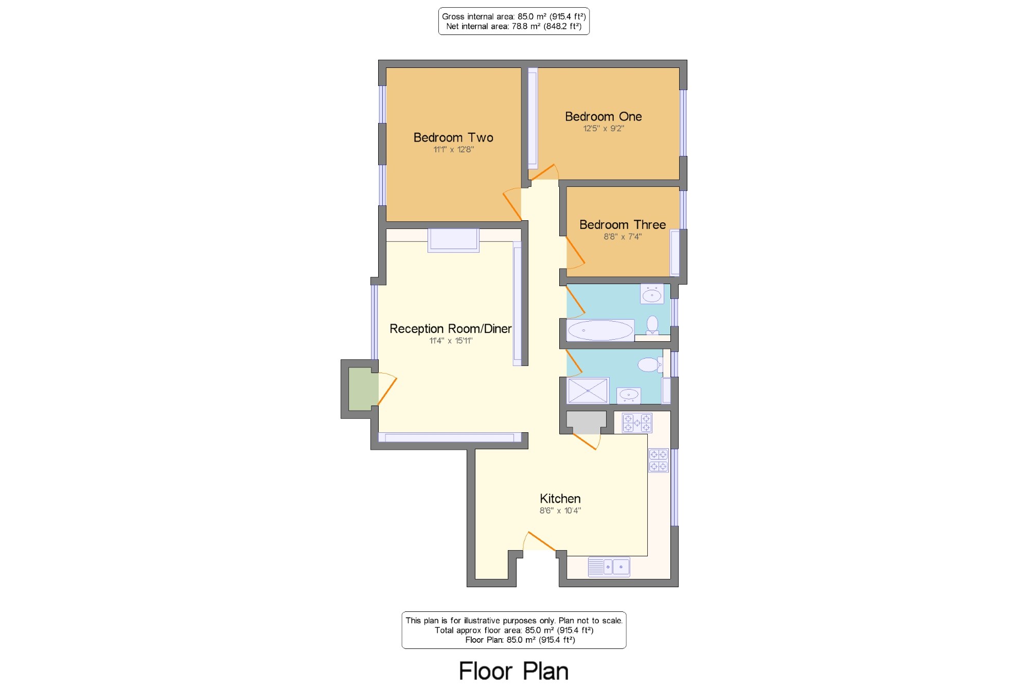 3 Bedrooms Flat for sale in Friars Stile Road, Richmond, Surrey TW10