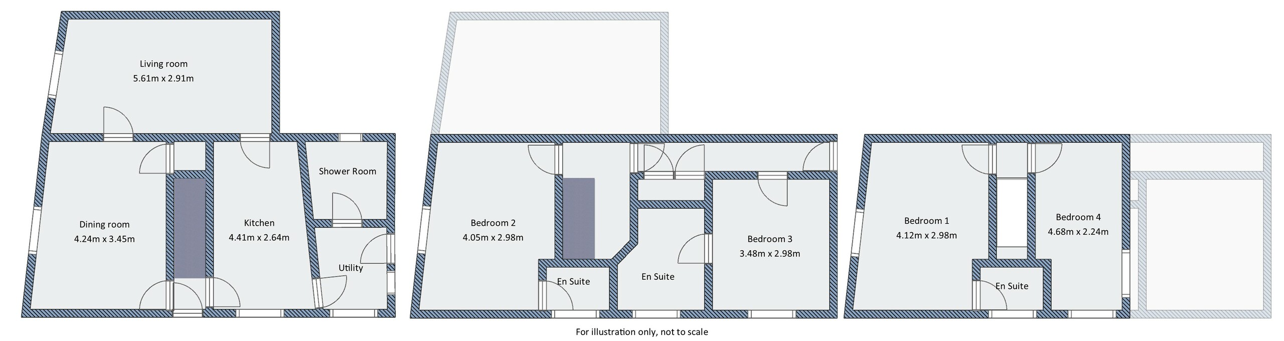 9 Tregoney Hill, St. Austell floorplan