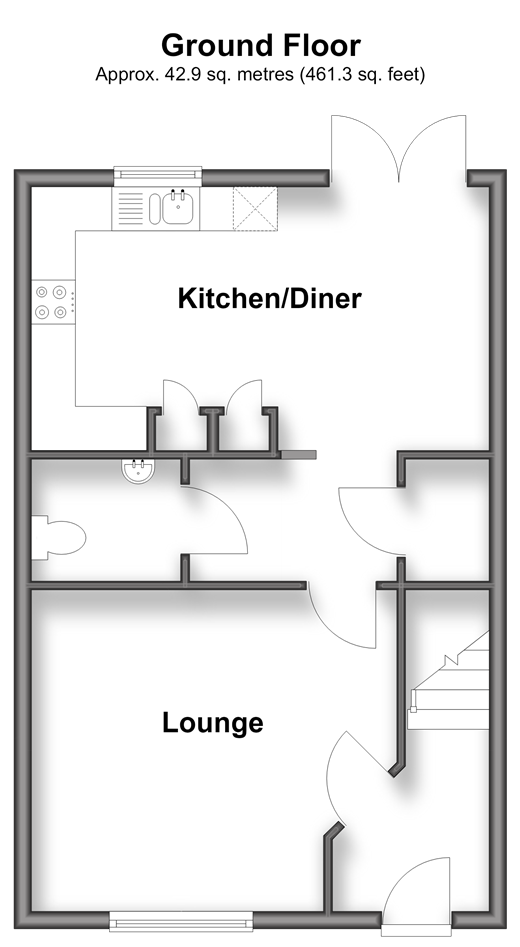 Linseed Way Yapton, Arundel floorplan
