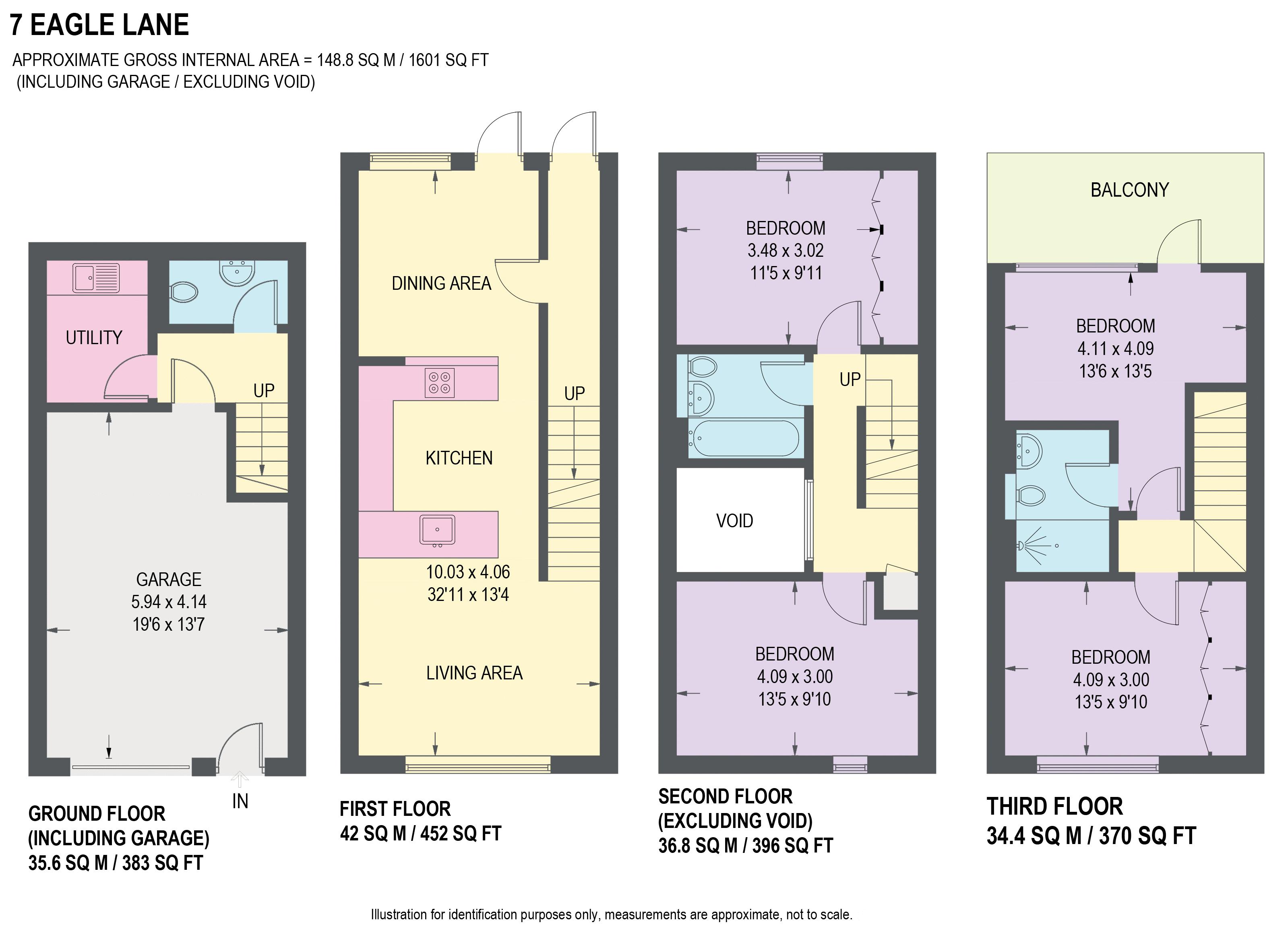 7, Eagle Lane, Sheffield floorplan