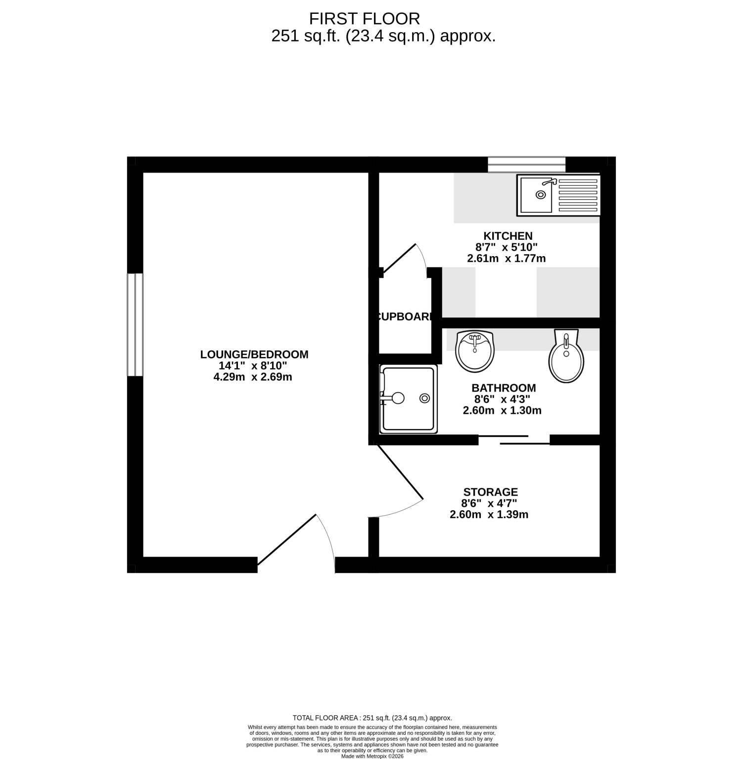 28, Salisbury Close, Alton floorplan