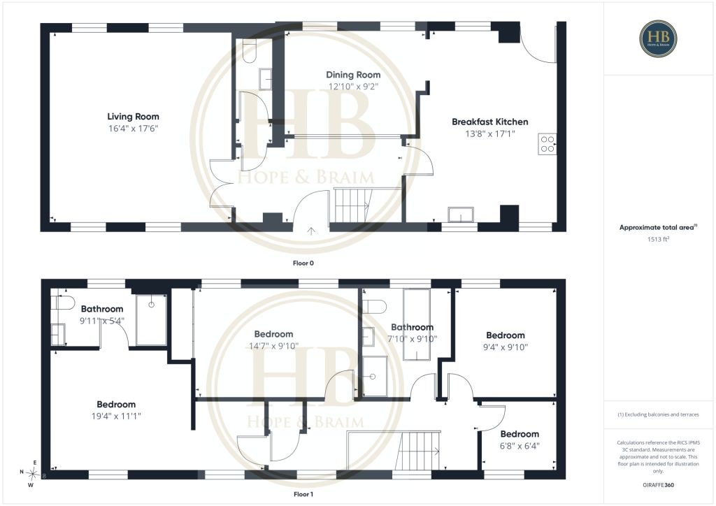 19, The Cedars, Ruswarp floorplan