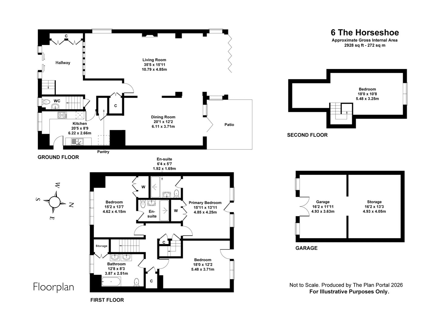 6, The Horseshoe, Dorset floorplan