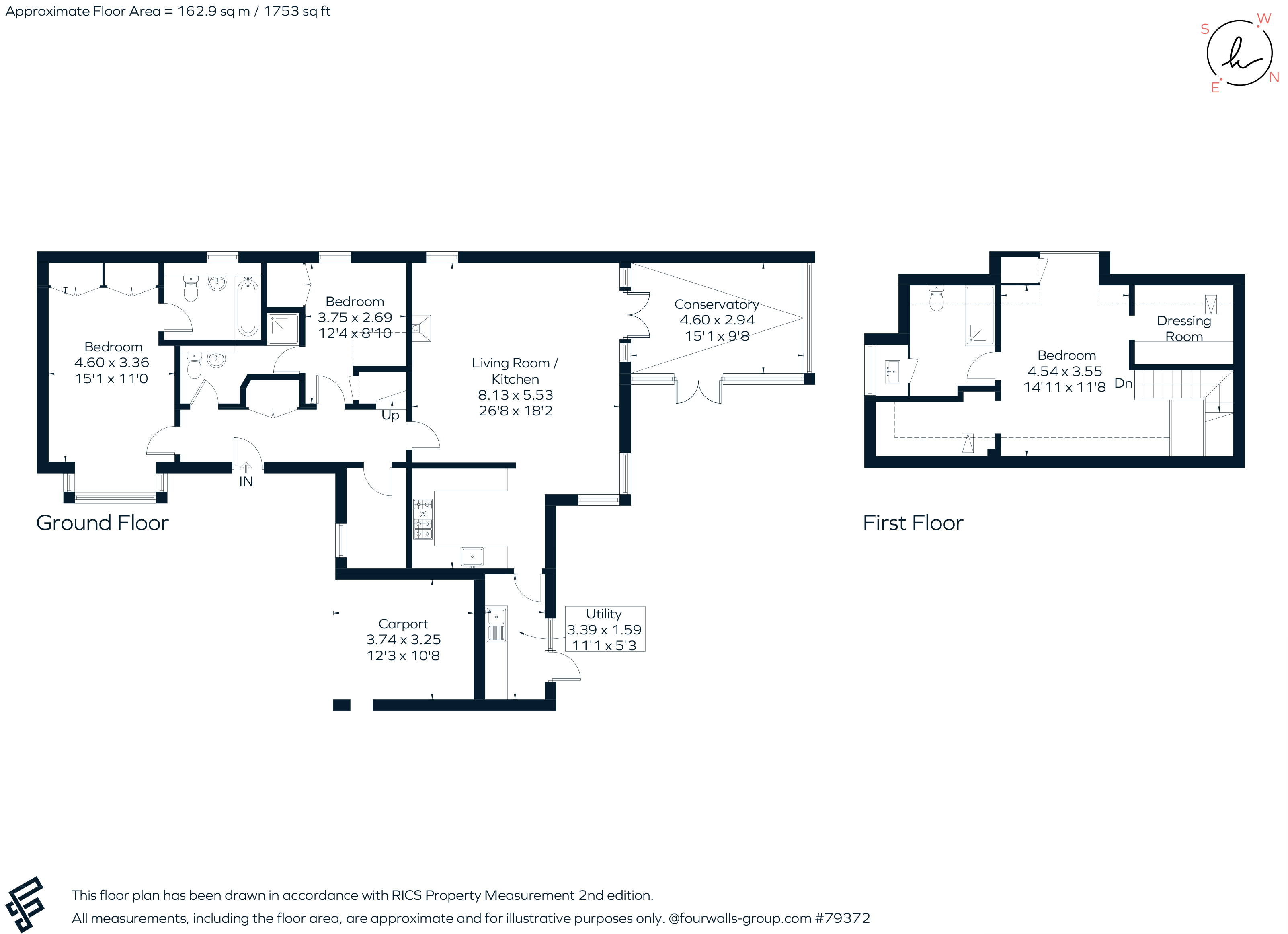 Cricketers Cottage, Cricketers Lane, Windlesham floorplan