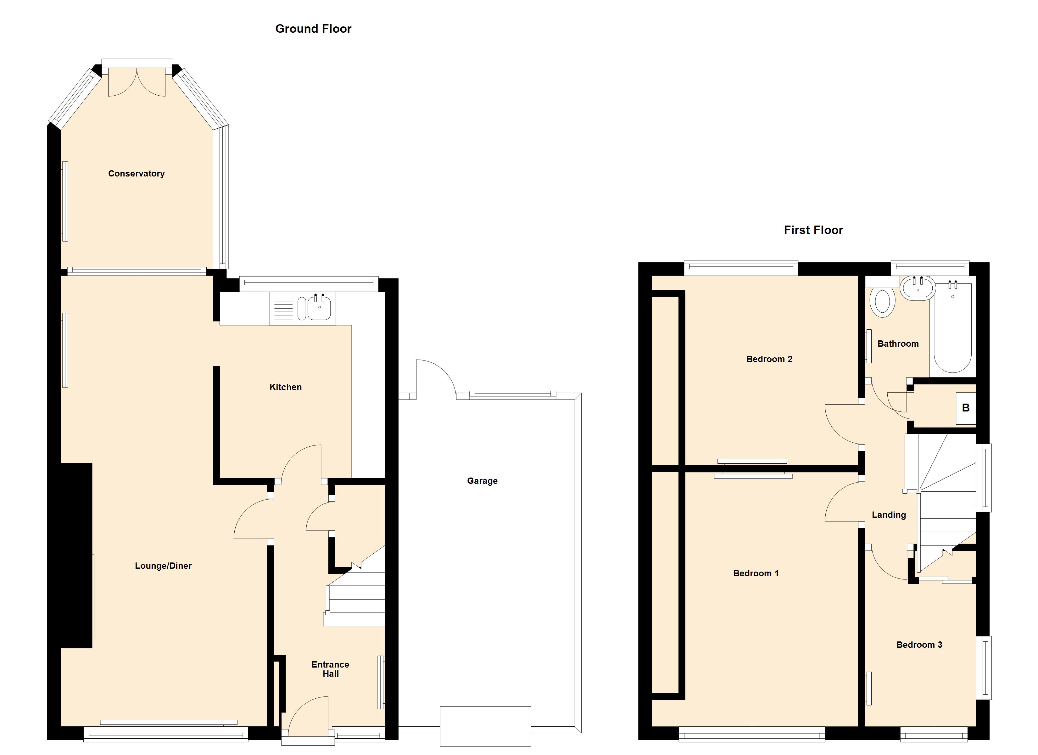 3 Bedrooms Semi-detached house for sale in Kipling Drive, Blackpool FY3