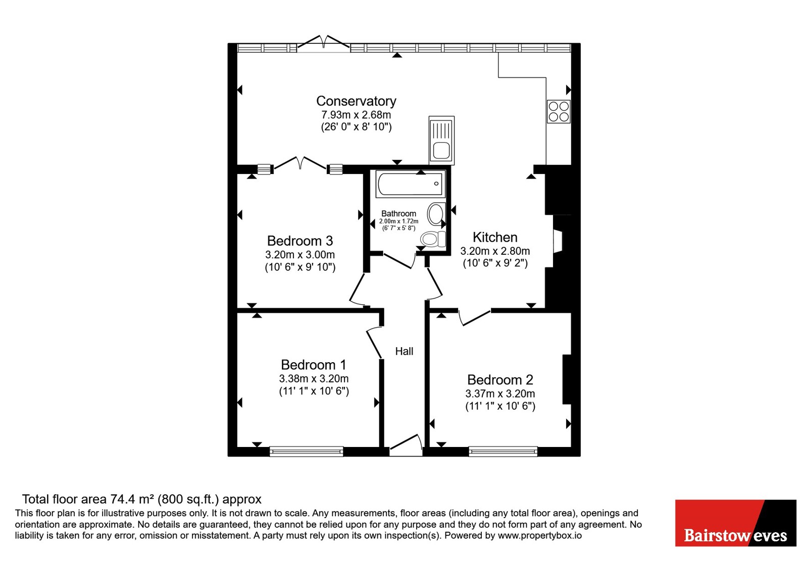 Windrush,, Woodside Road, Essex floorplan