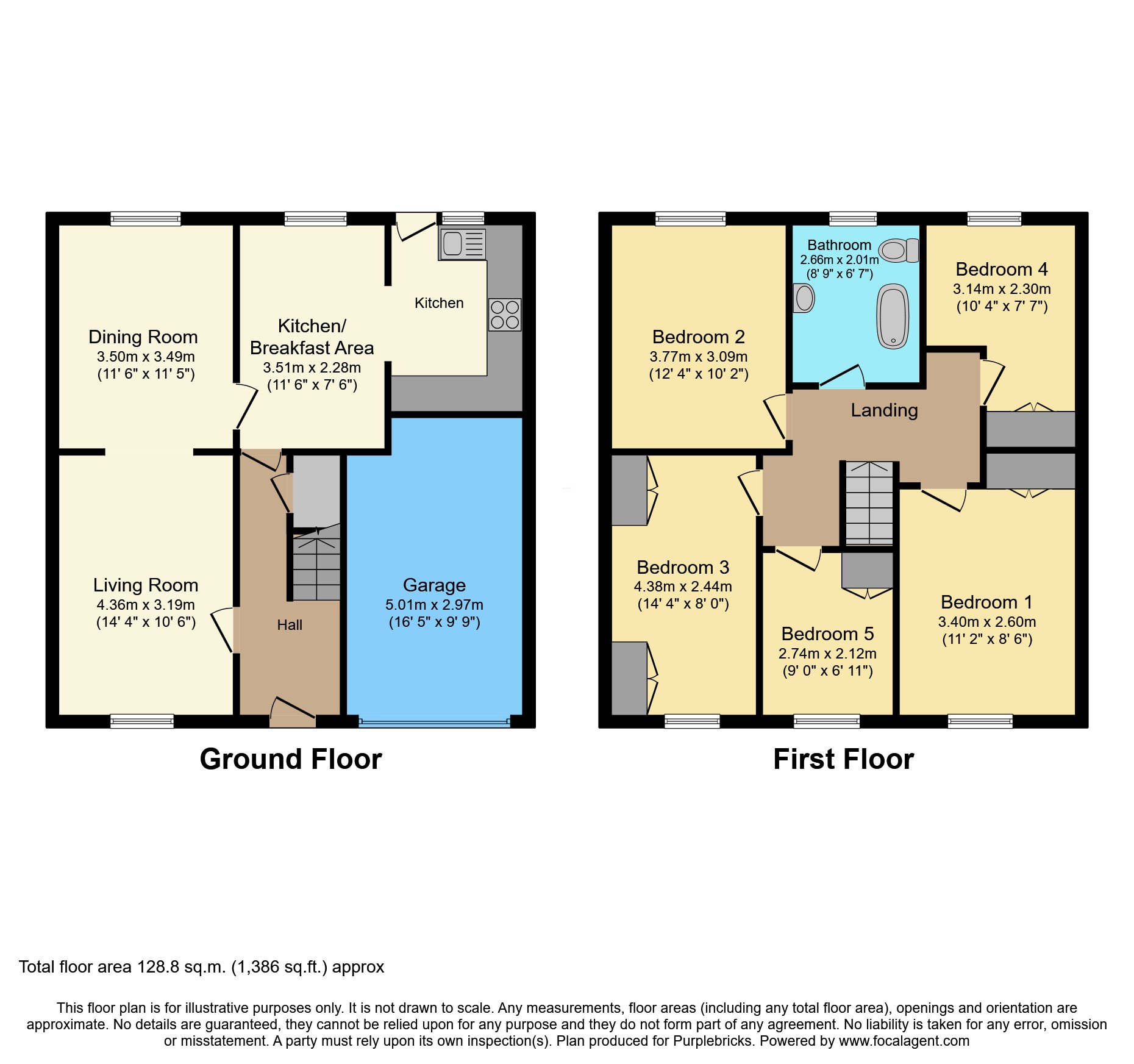 19, Furness Drive, Wrenthorpe, Wakefield floorplan