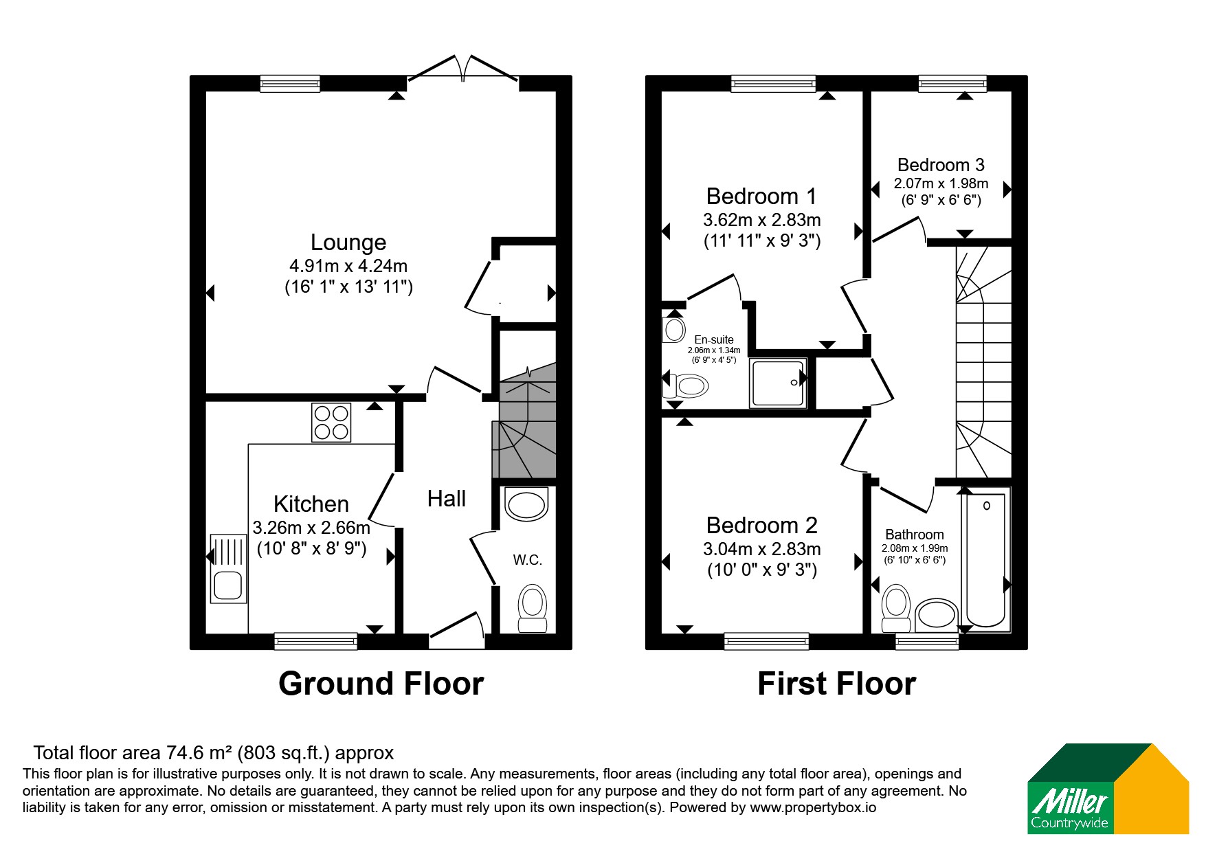 23, Button Drive, Cornwall floorplan