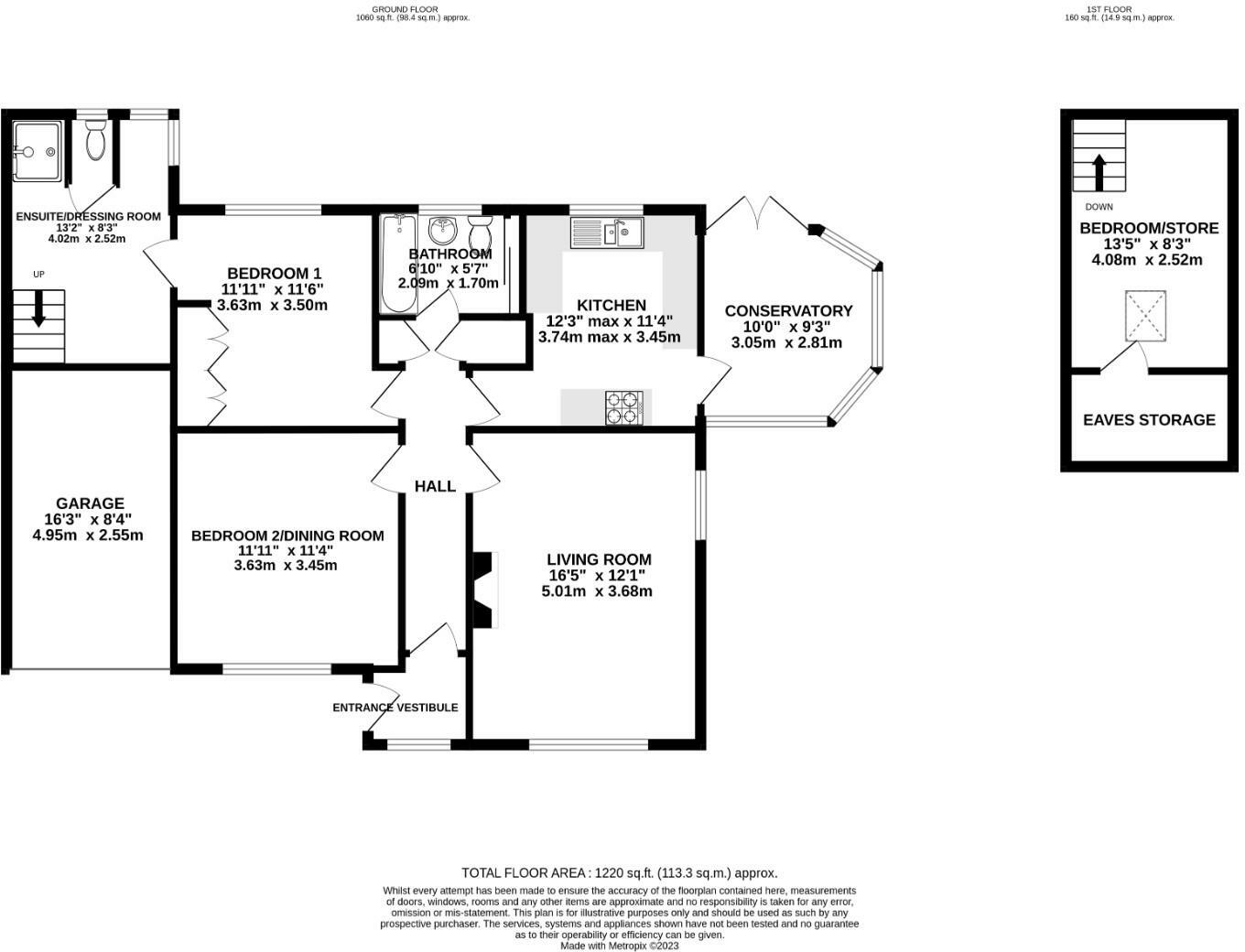 The Dell, Kelsall, Tarporley CW6, 2 bedroom detached bungalow for sale