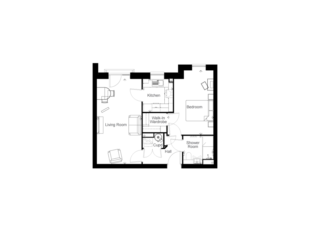 The Moors, Thatcham RG19, 1 bedroom property for sale 60134031