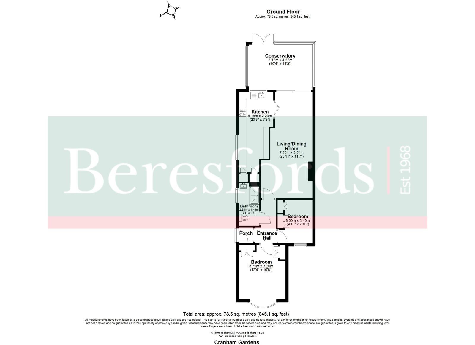 112, Cranham Gardens, Essex floorplan