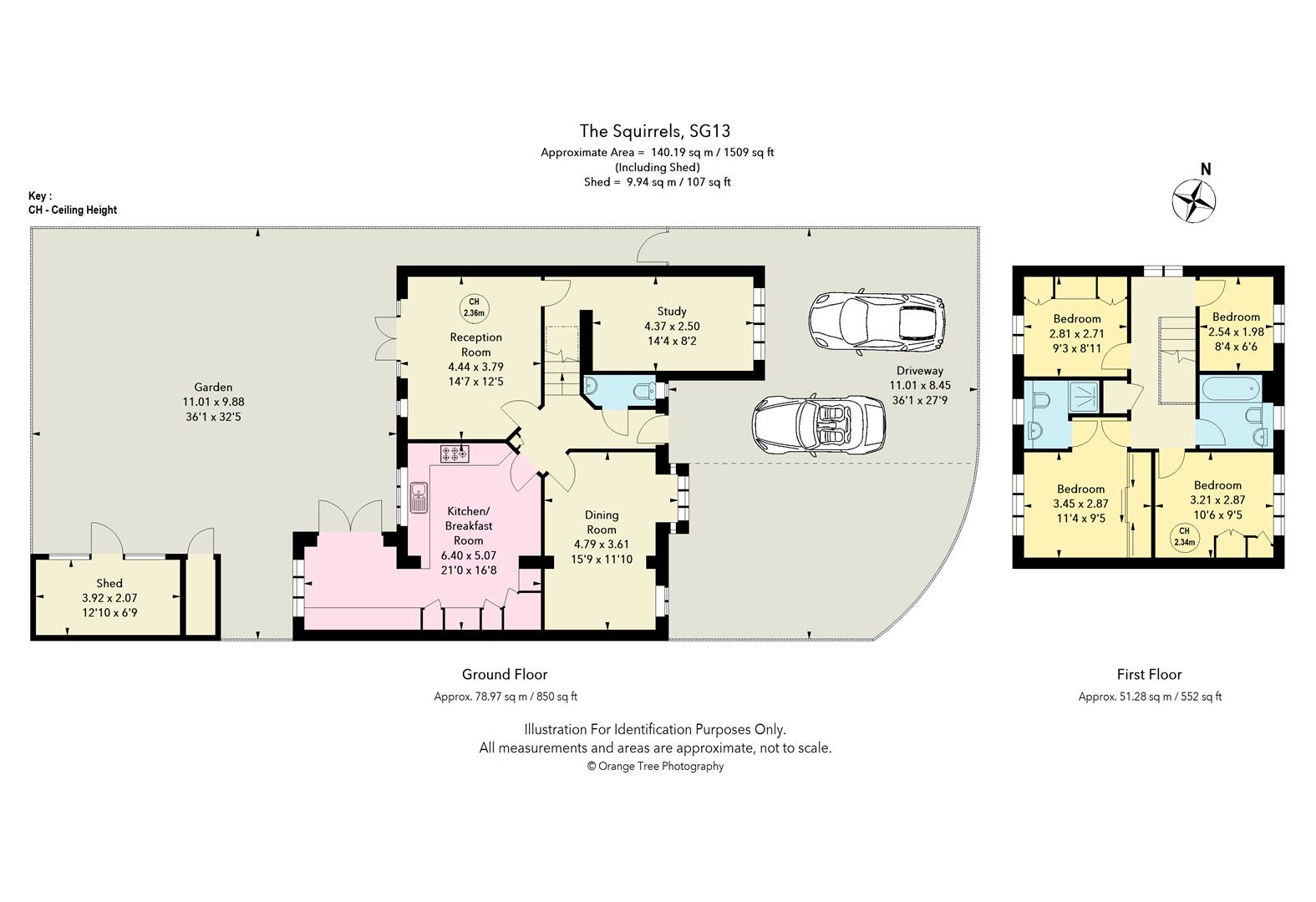 17, The Squirrels, Hertford floorplan