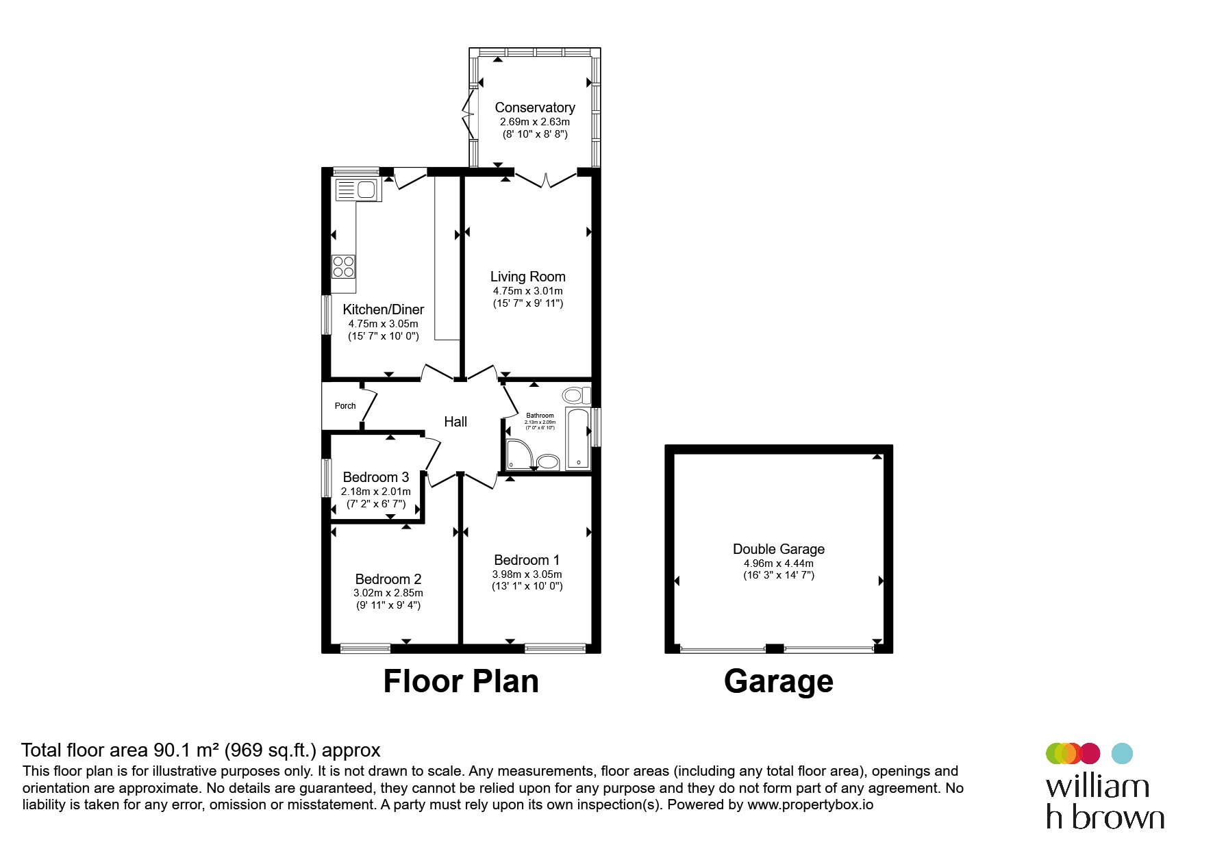 1, Highfield View, LEEDS floorplan