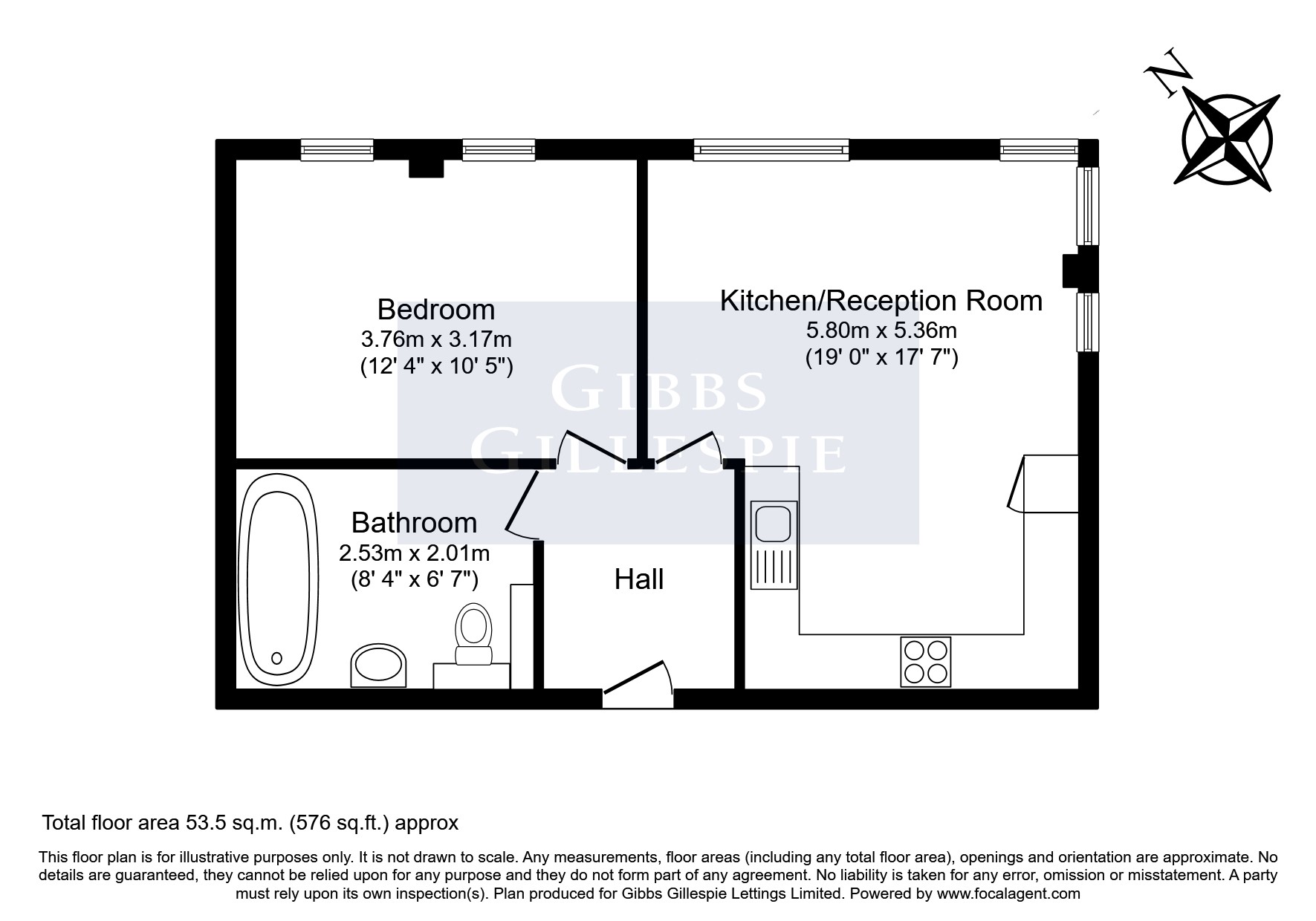 Flat 14 Crimson Court, 1390, Uxbridge Road, Uxbridge floorplan