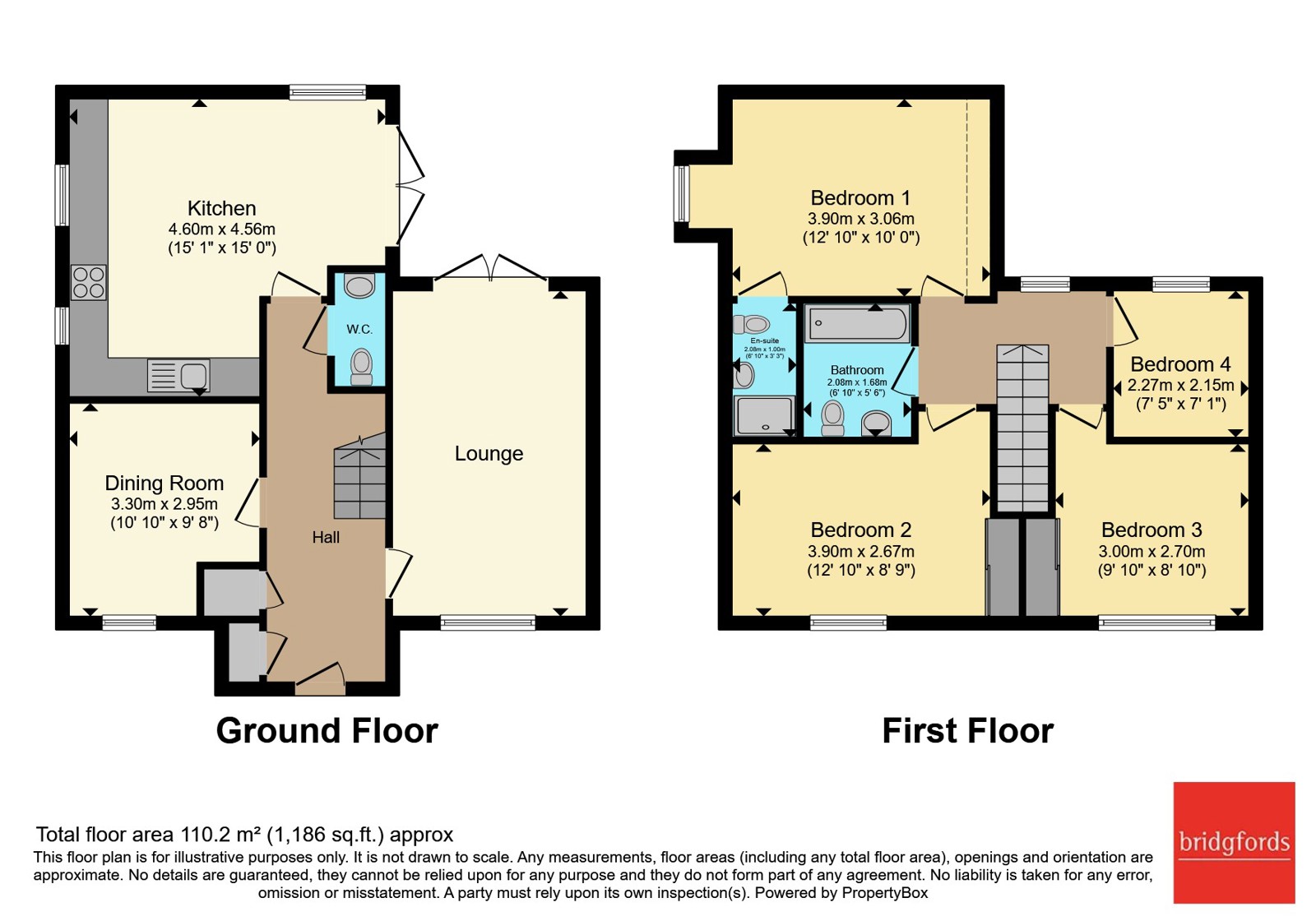 40, Buttercup Crescent, Cheshire floorplan
