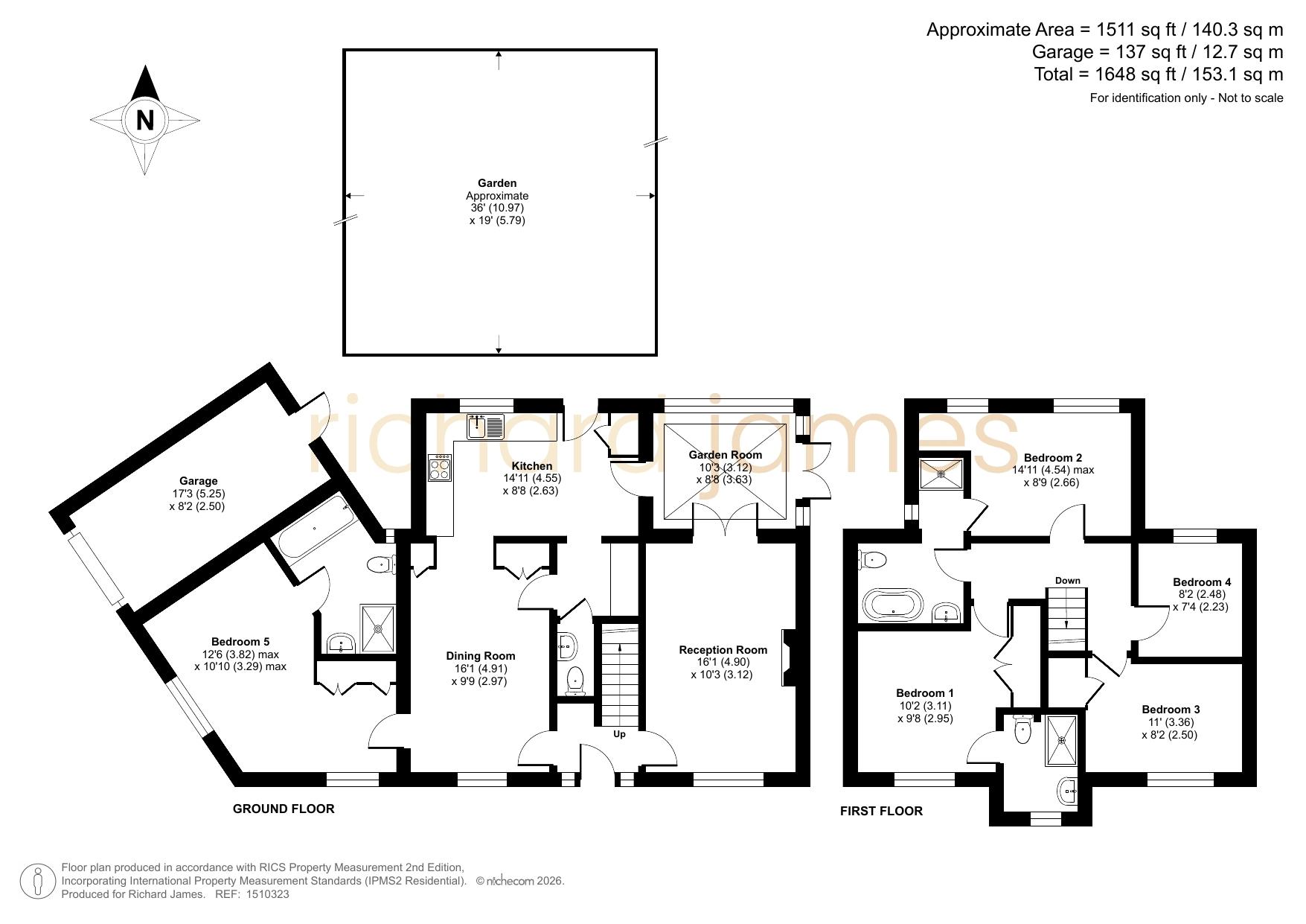 30, Gaynor Close, Swindon floorplan