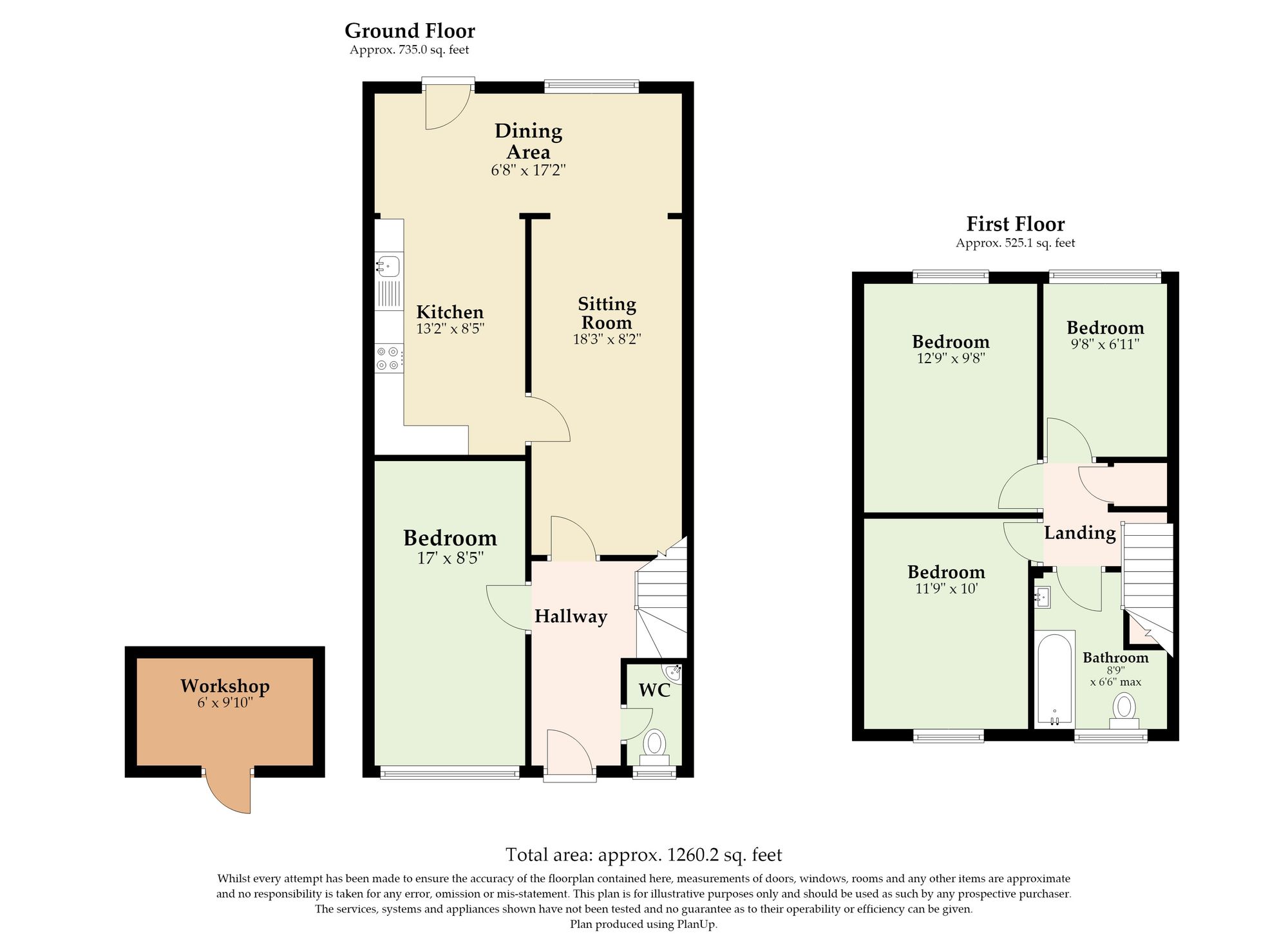 18 Debenne Road, North Walsham floorplan