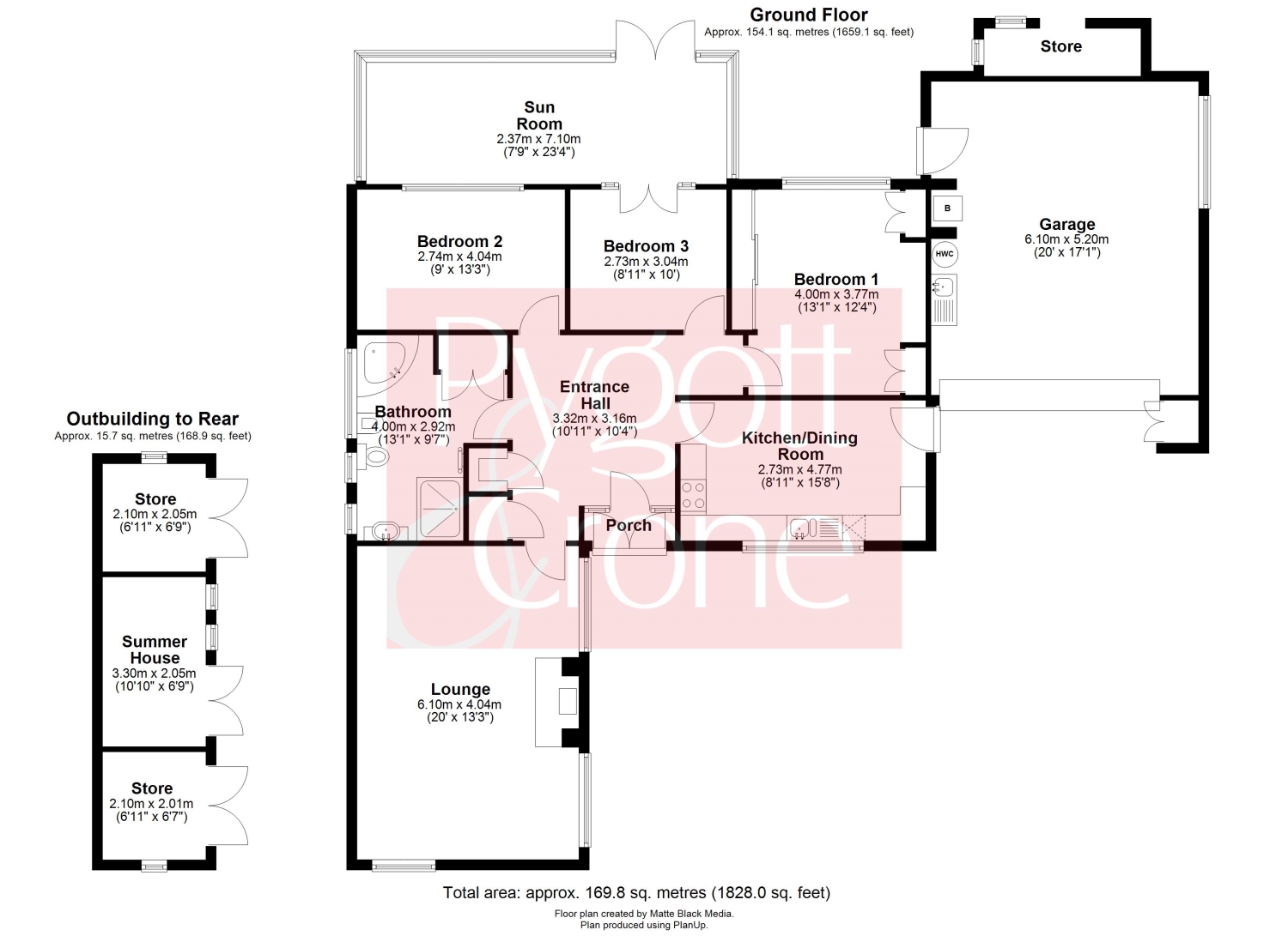 Culsharg, 1 Leagate Road, Boston floorplan