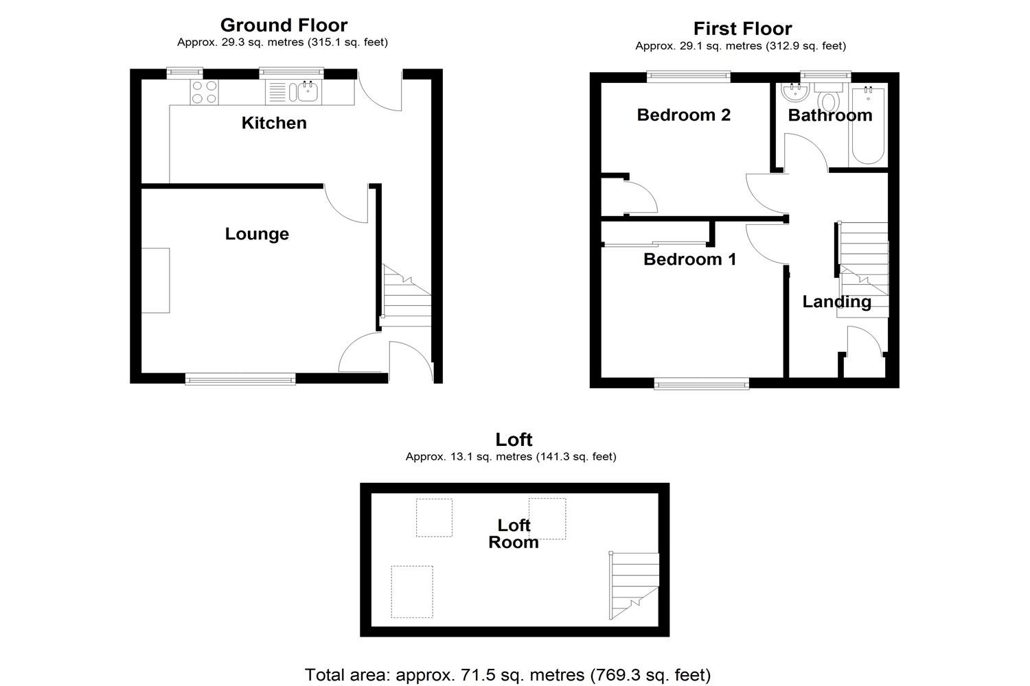 4, Romilay Close, Beeston, Nottingham floorplan
