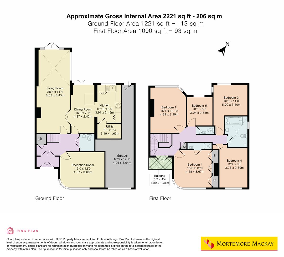 5, Old Park Grove, Enfield floorplan