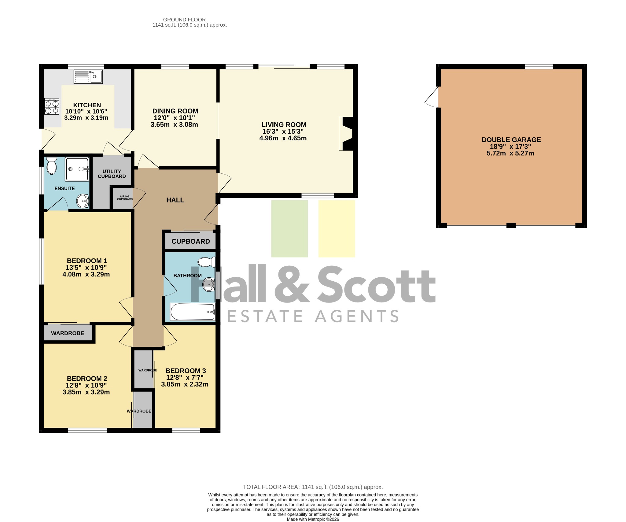 9 Warren Park, West Hill, Ottery St Mary floorplan