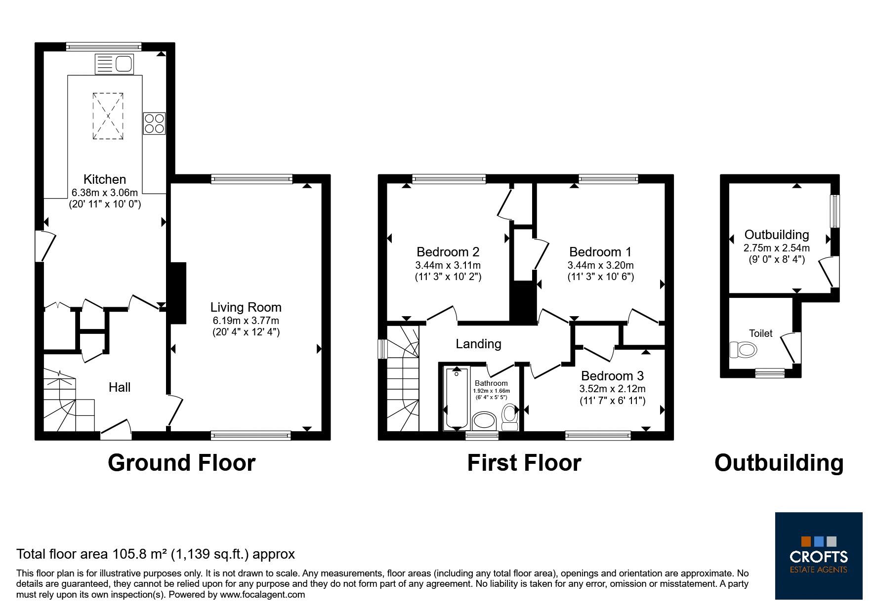 15, Bempton Grove, Grimsby floorplan