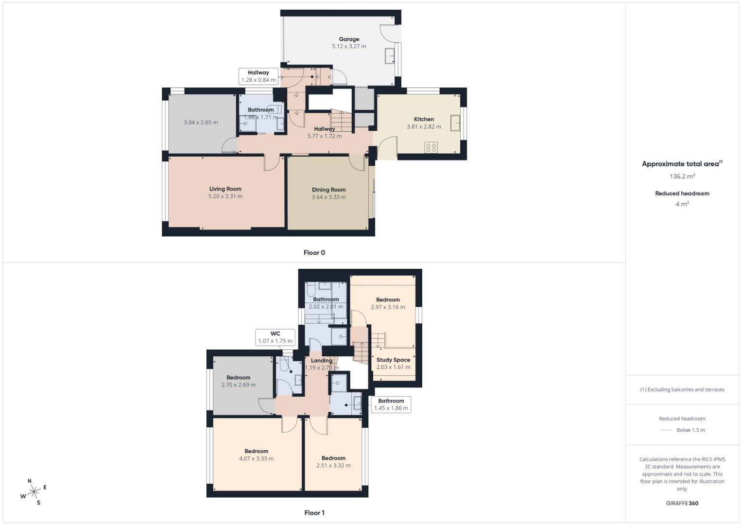 61, Birchlands Avenue, Bradford floorplan