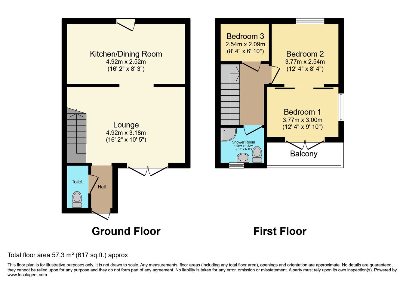 14, Larpool Lane, Whitby floorplan