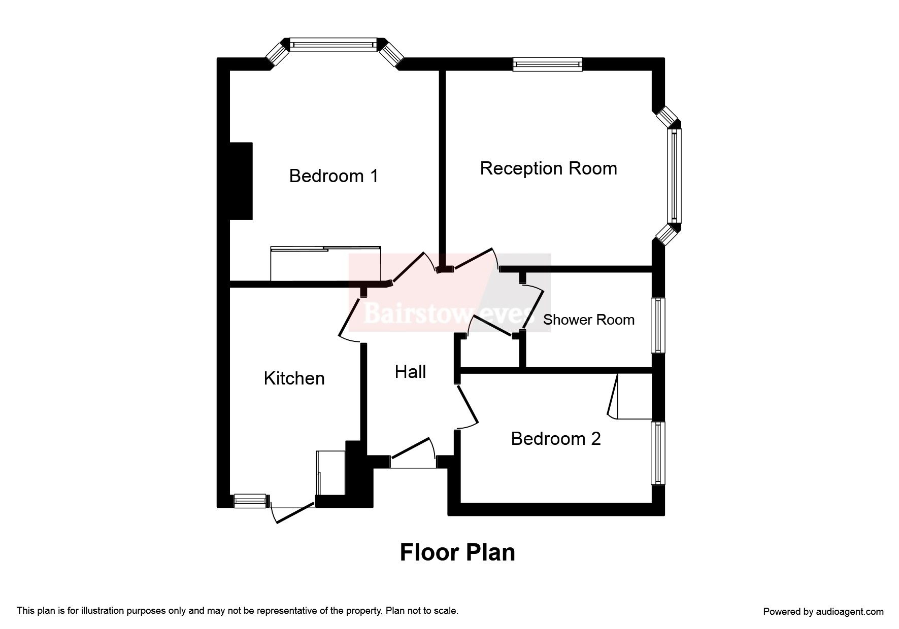 2 Bedrooms Flat to rent in Beresford Gardens, Enfield EN1