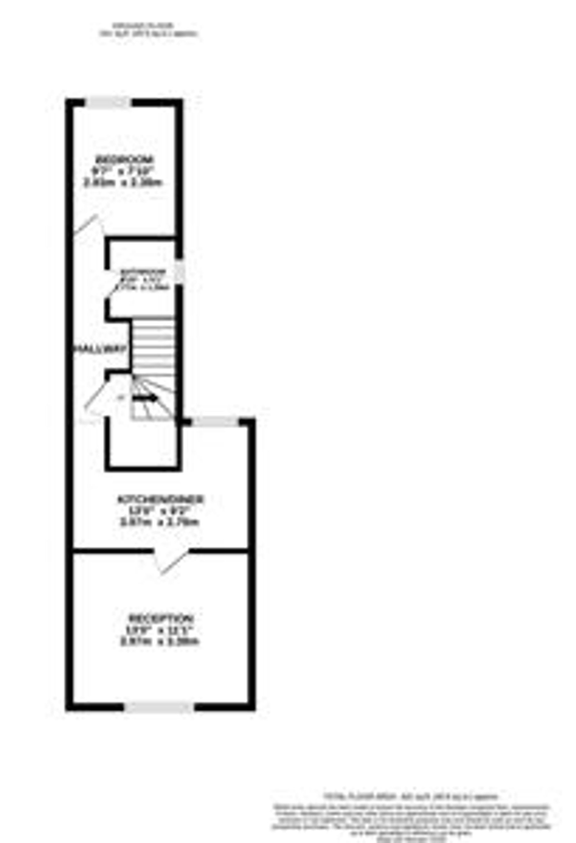 Flat B, 46 Anson Road, Milton Keynes floorplan