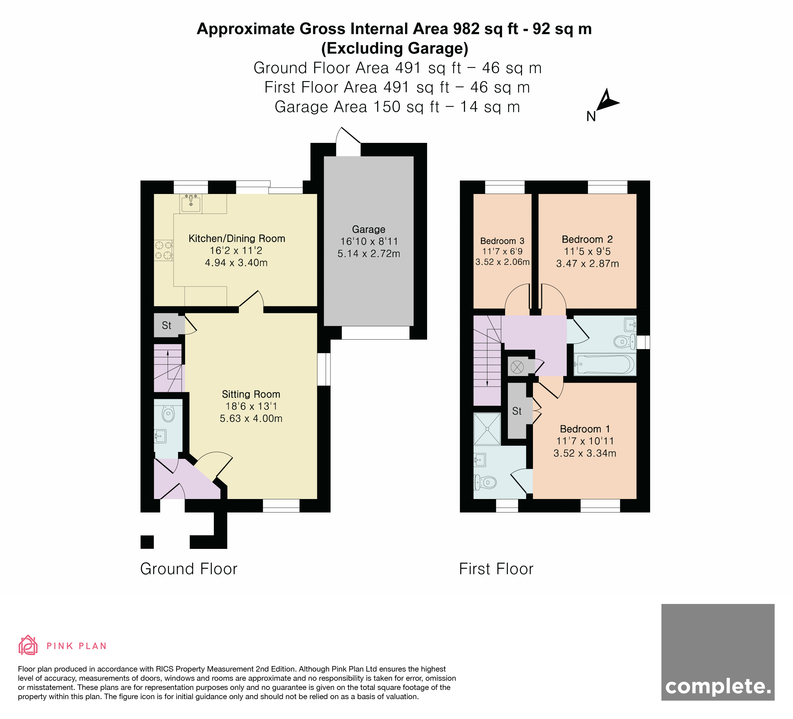 8, Fairpark Close, Newton Abbot floorplan