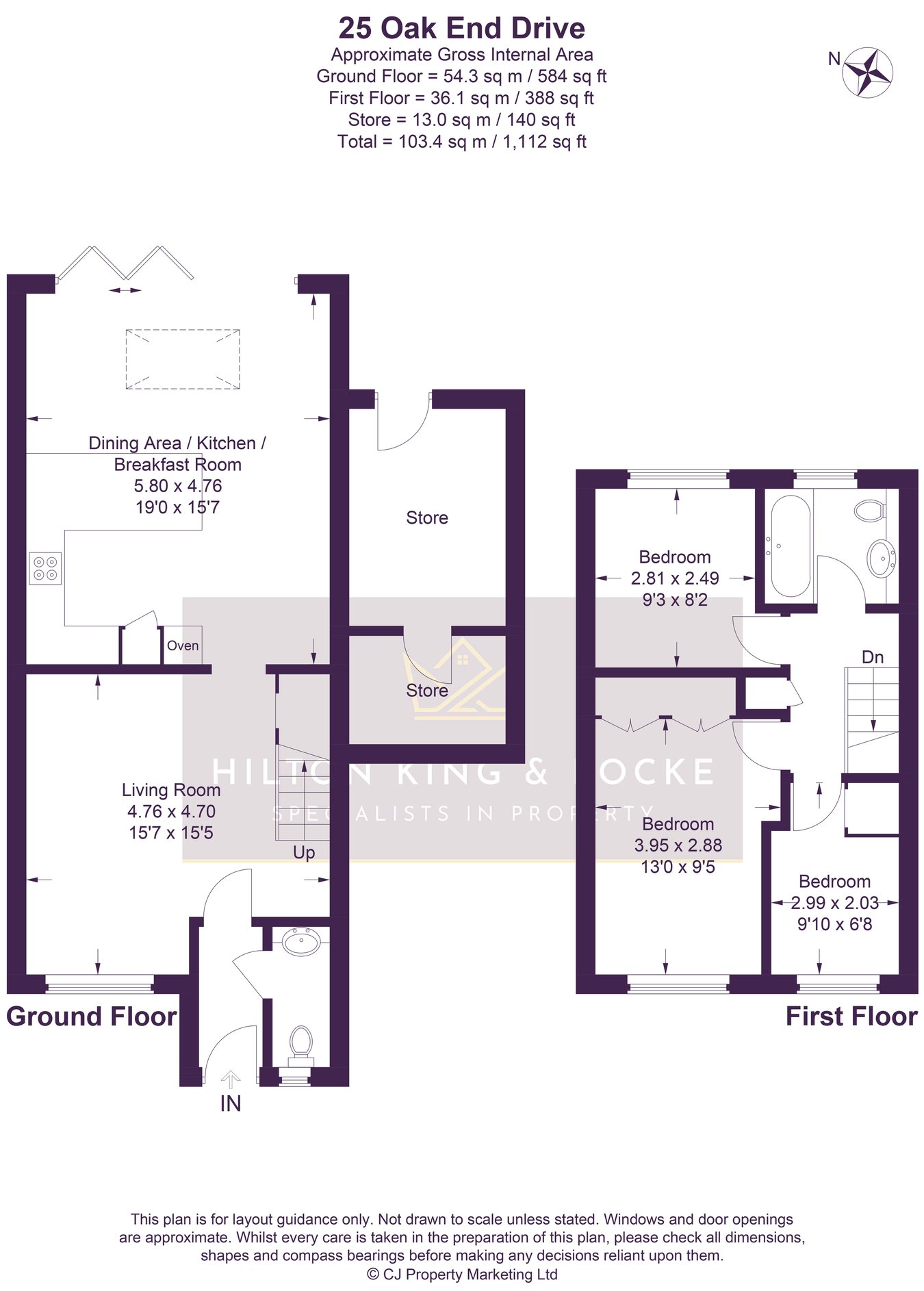 Oak End Drive, Iver Heath, SL0 floorplan