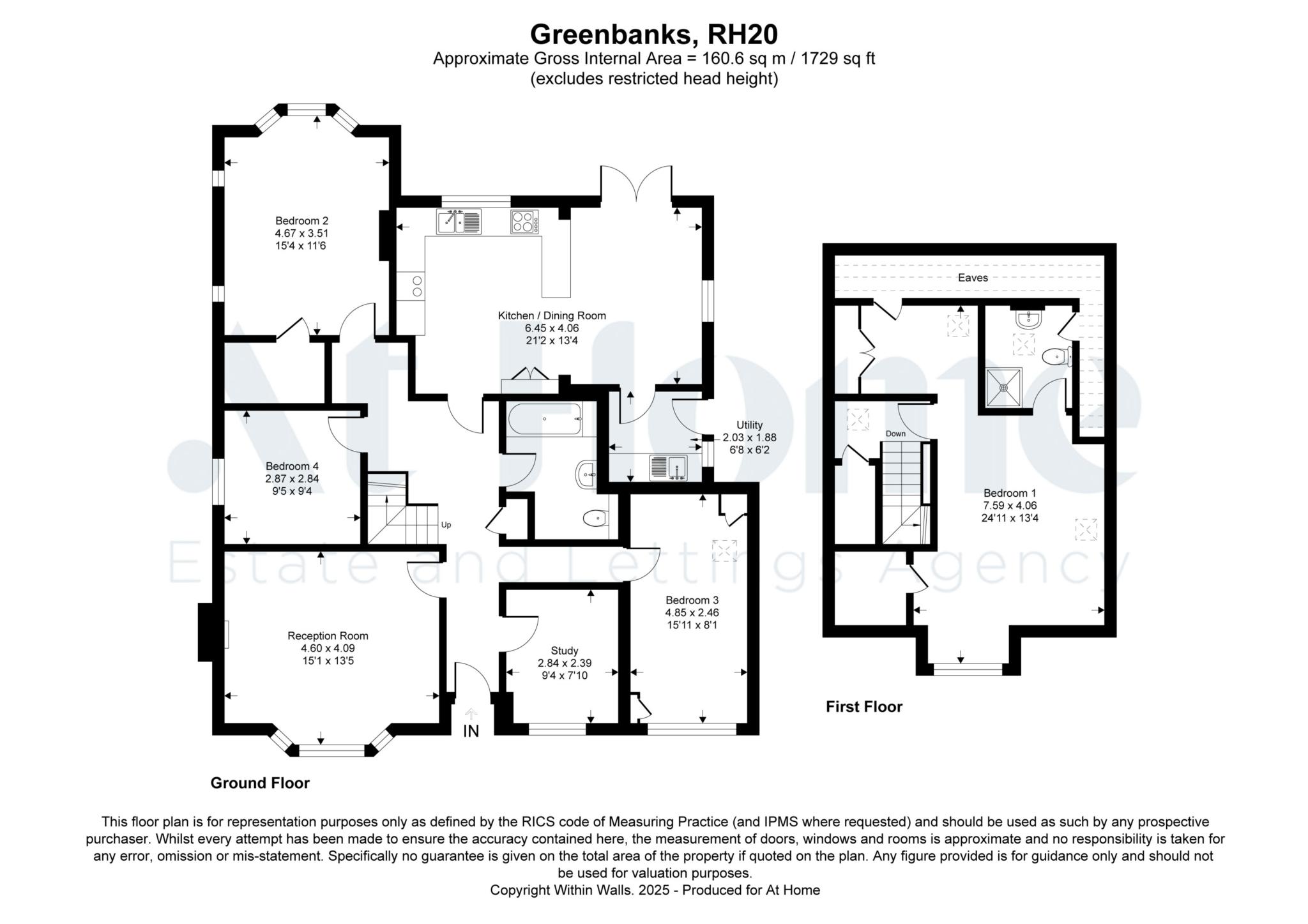 Greenbanks, Hurston Lane, Pulborough floorplan
