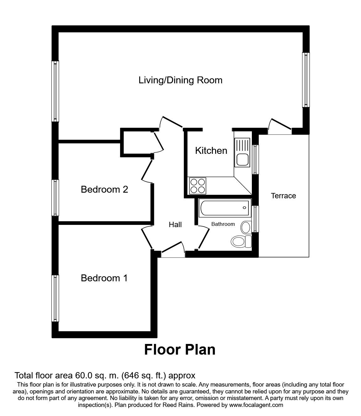 2 Bedrooms Flat for sale in Asgard Drive, Salford M5