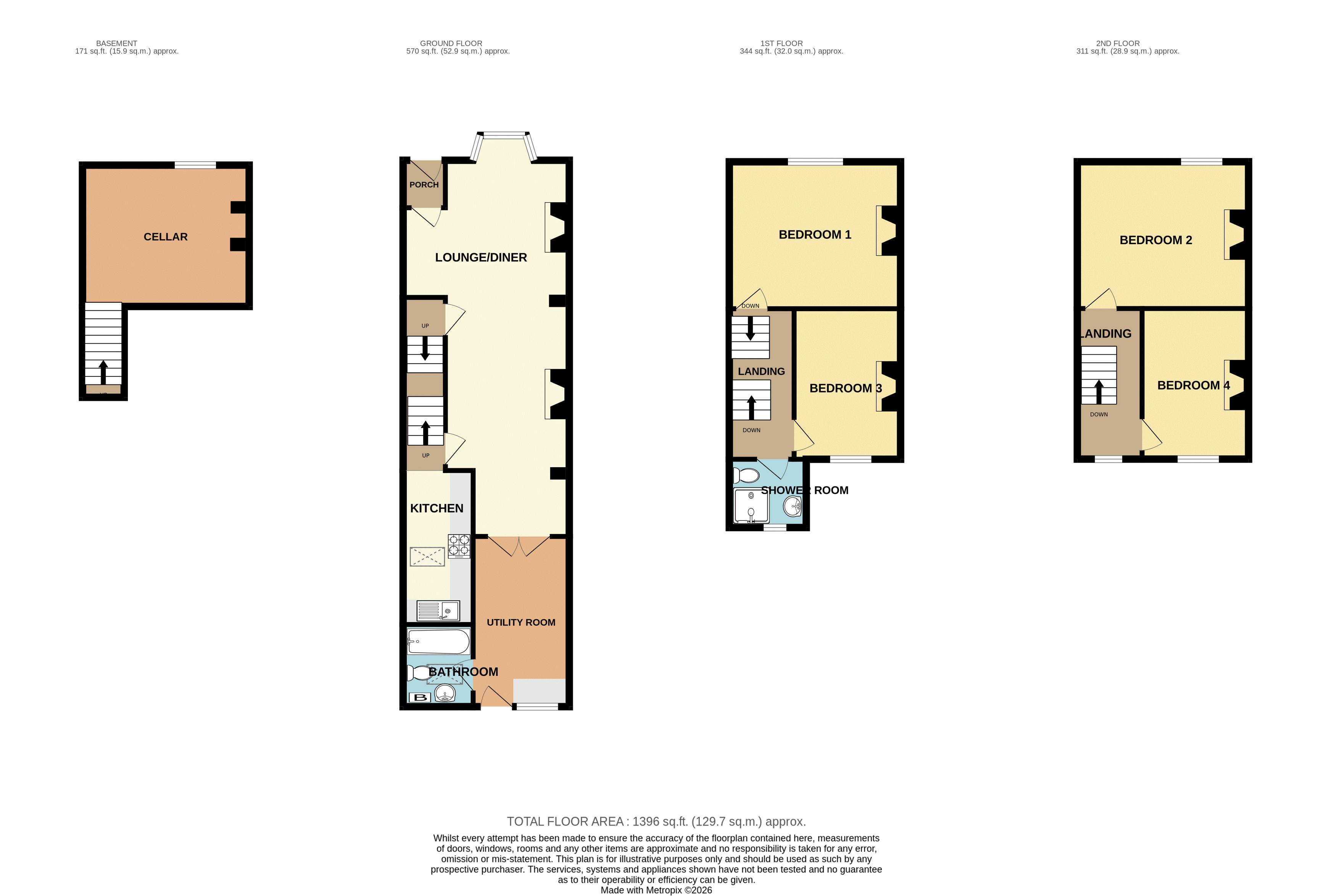 45, Randall Street, Maidstone floorplan