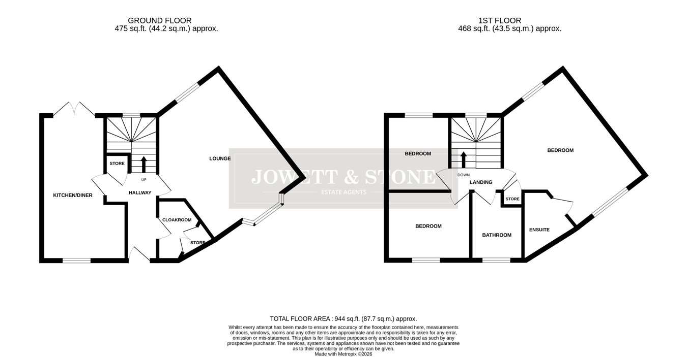 2, Tarry Close, Leicester floorplan