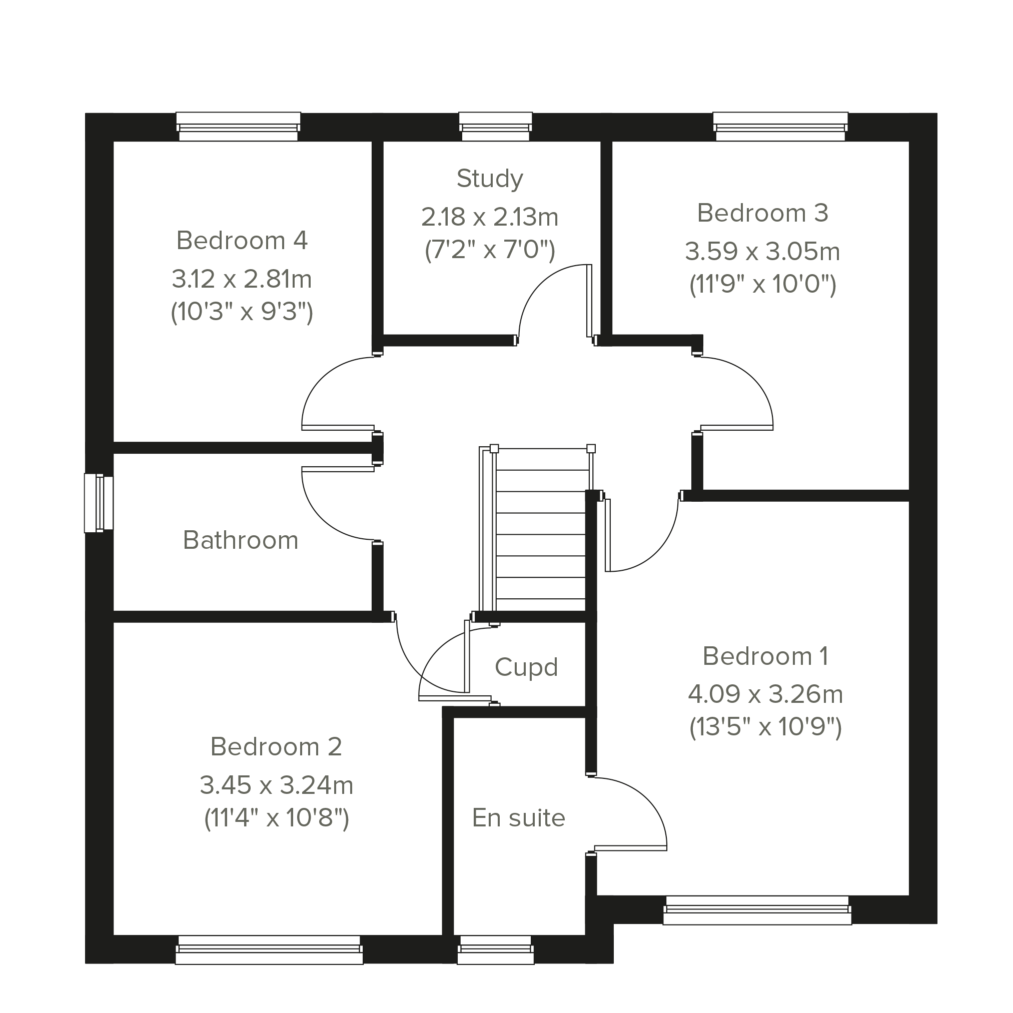 306, Ingleborough Drive, Harrogate floorplan