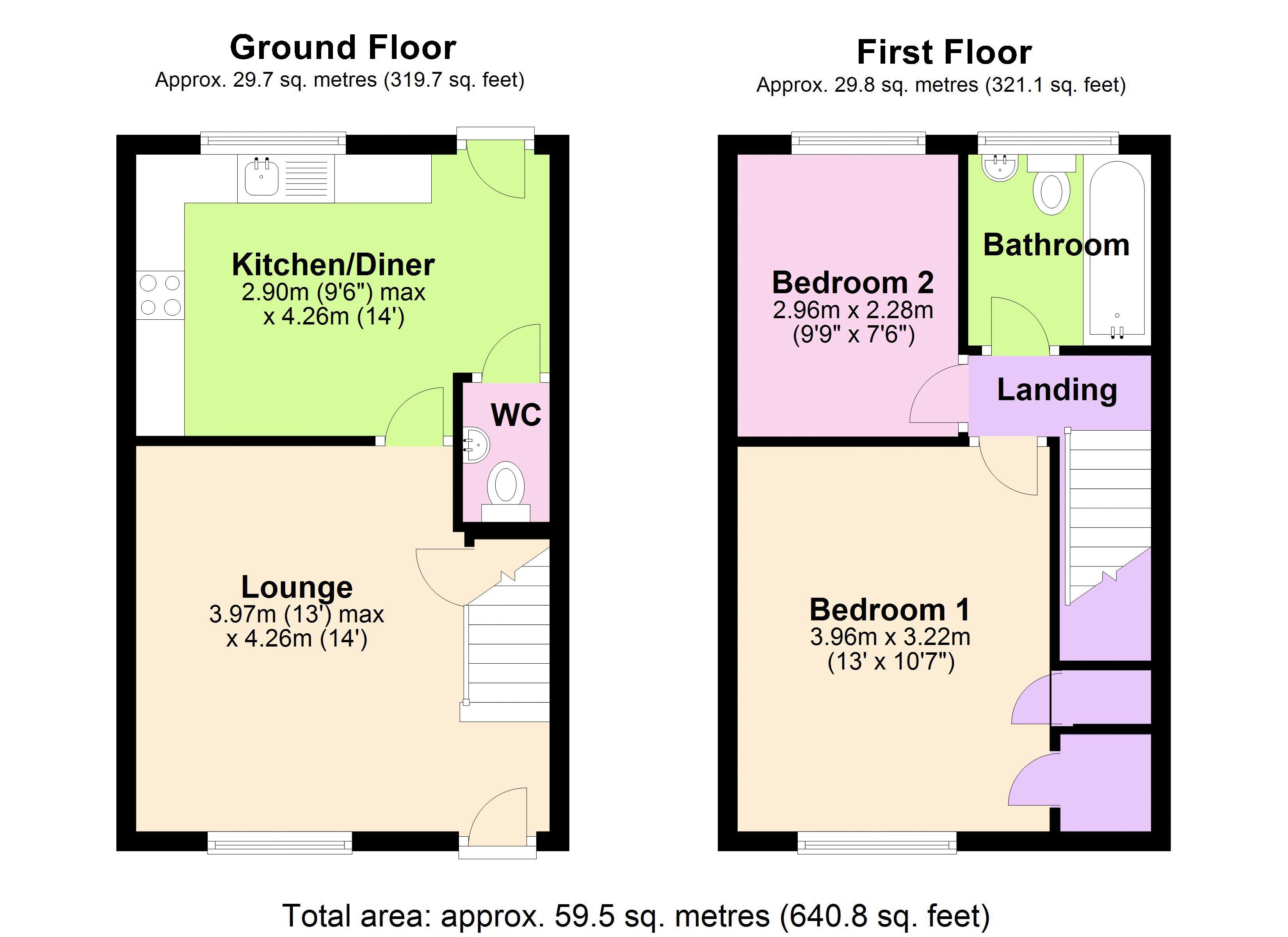 11 Lansdown Close, Frome Road, Trowbridge floorplan