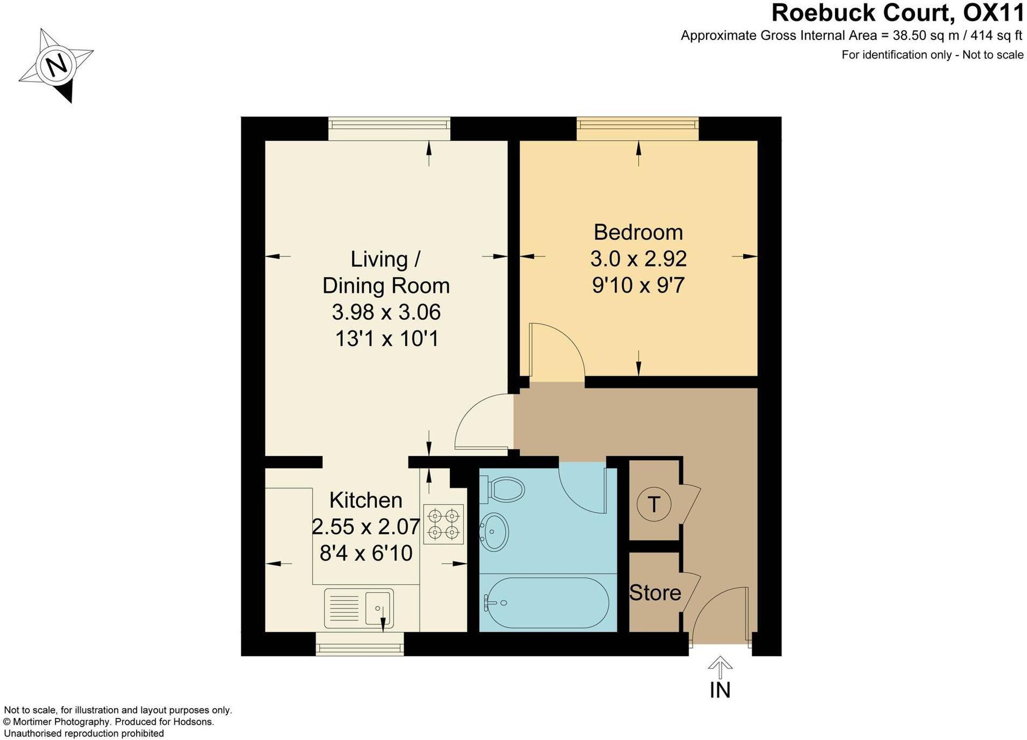 22 Roebuck Court, Didcot floorplan