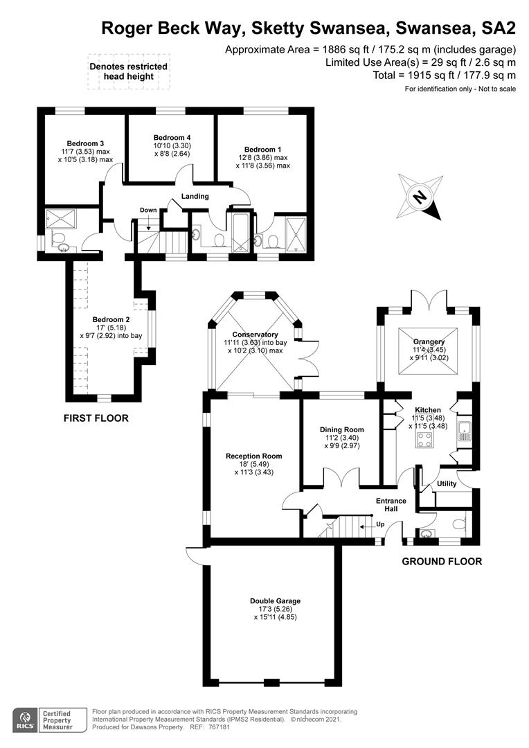 Roger Beck Way, Sketty, Swansea SA2, 4 bedroom detached house for sale