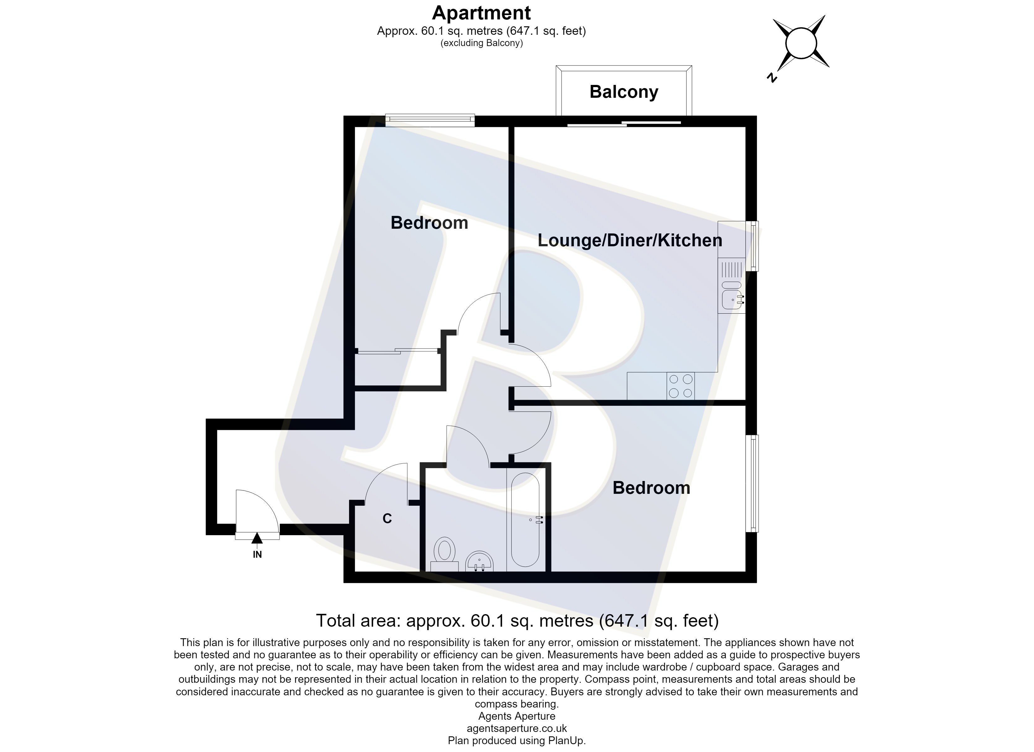 53, Cherrydown East, Essex floorplan